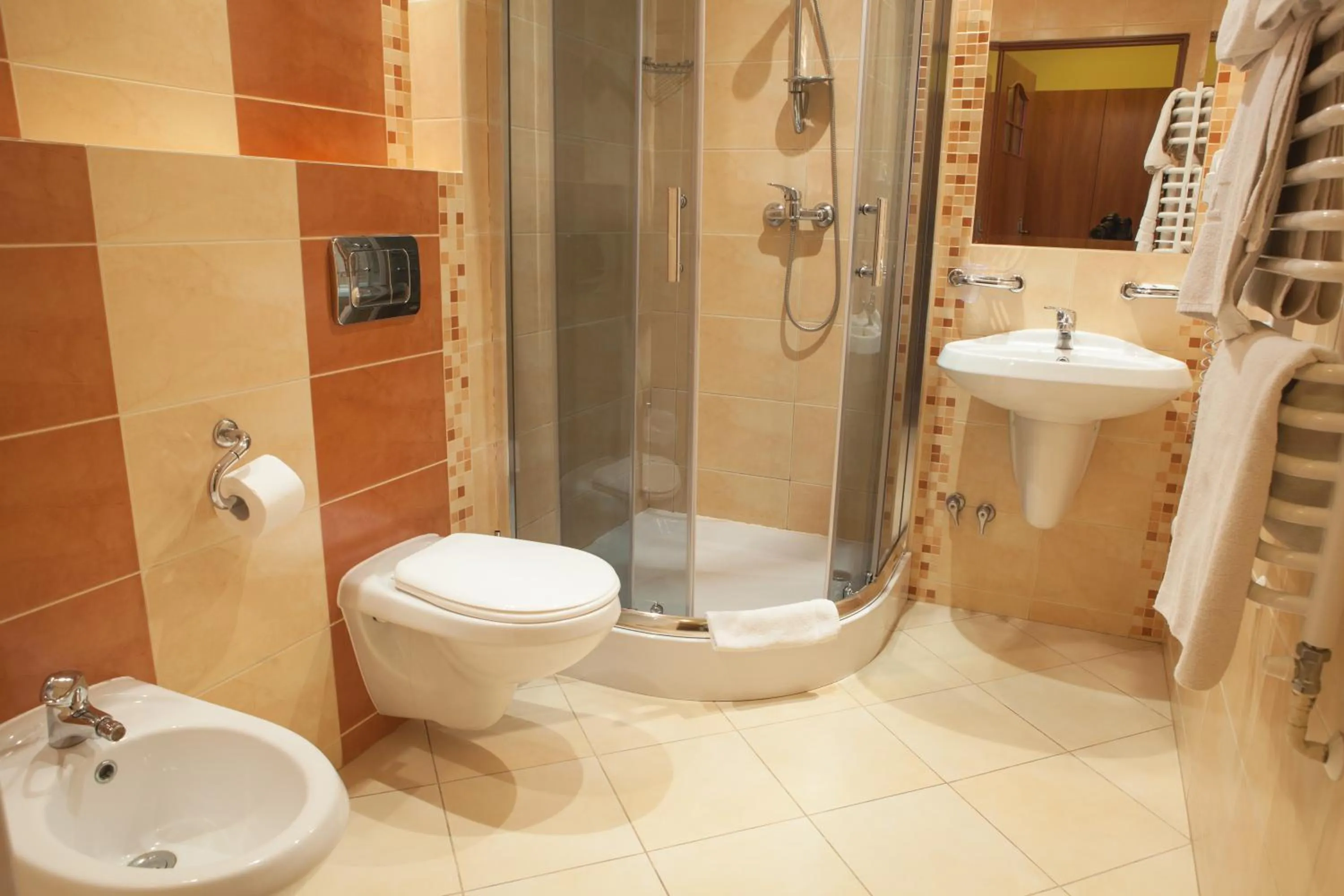 Bathroom in Hotel Przedwiośnie