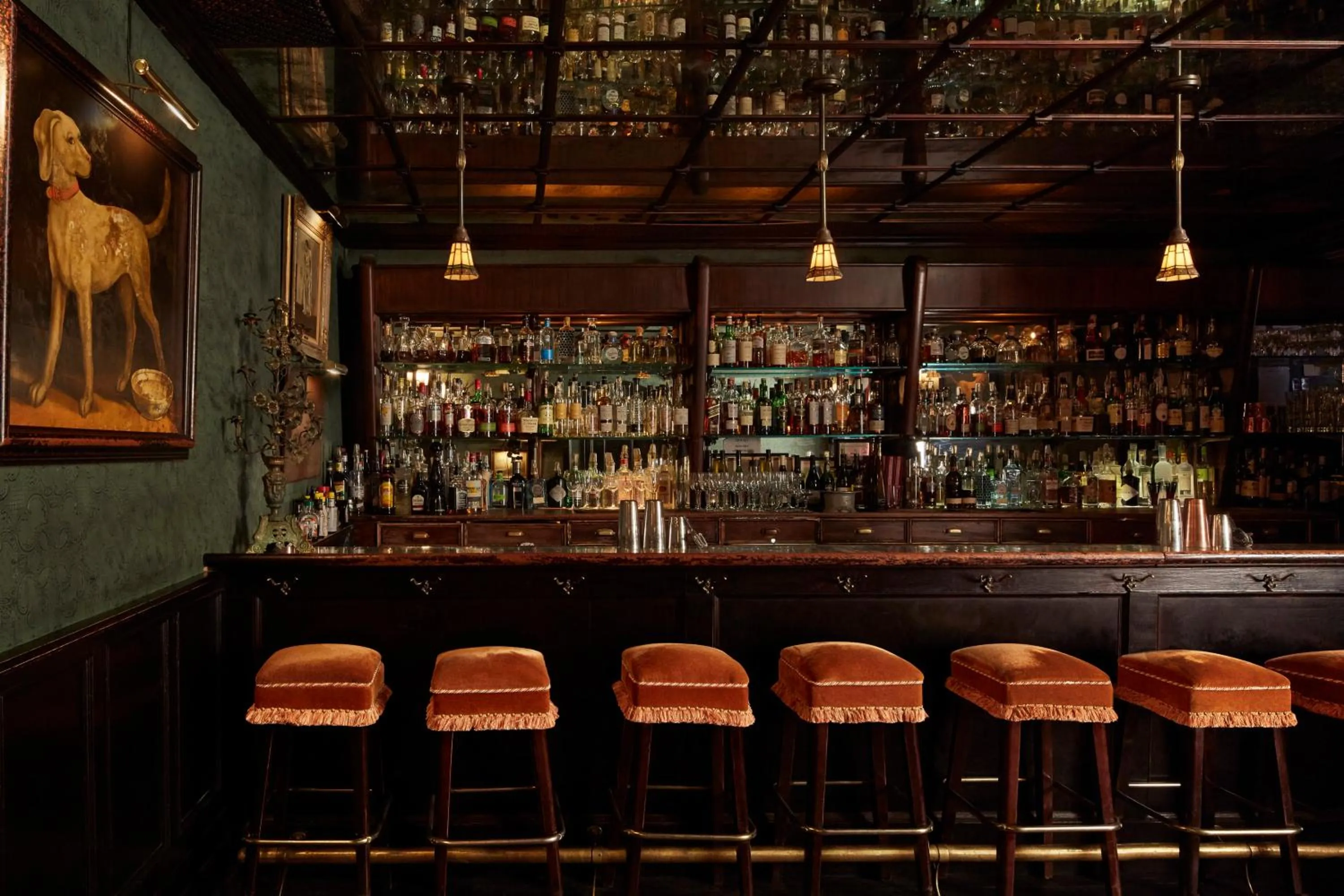Lounge or bar in The Bowery Hotel