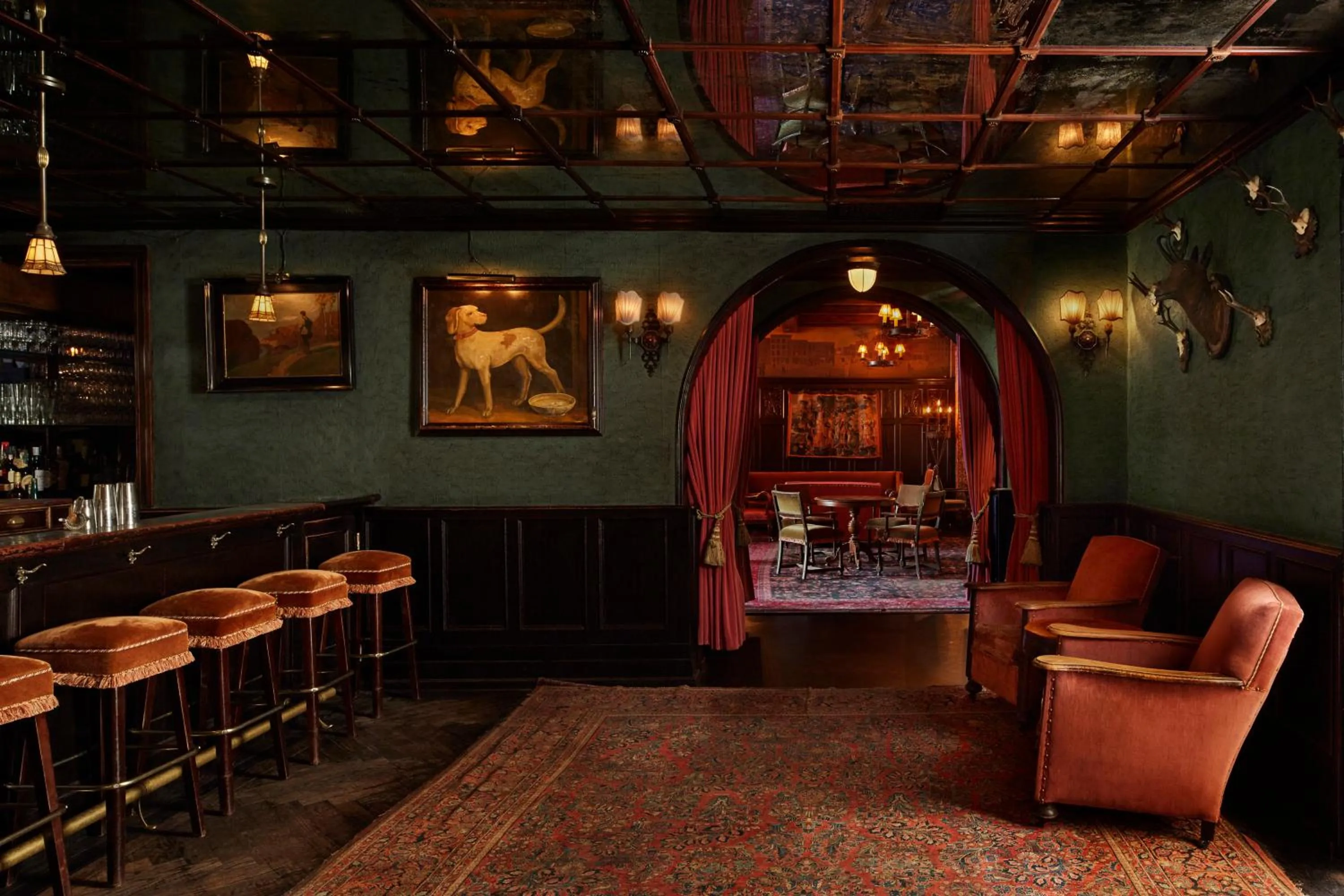 Lounge or bar in The Bowery Hotel