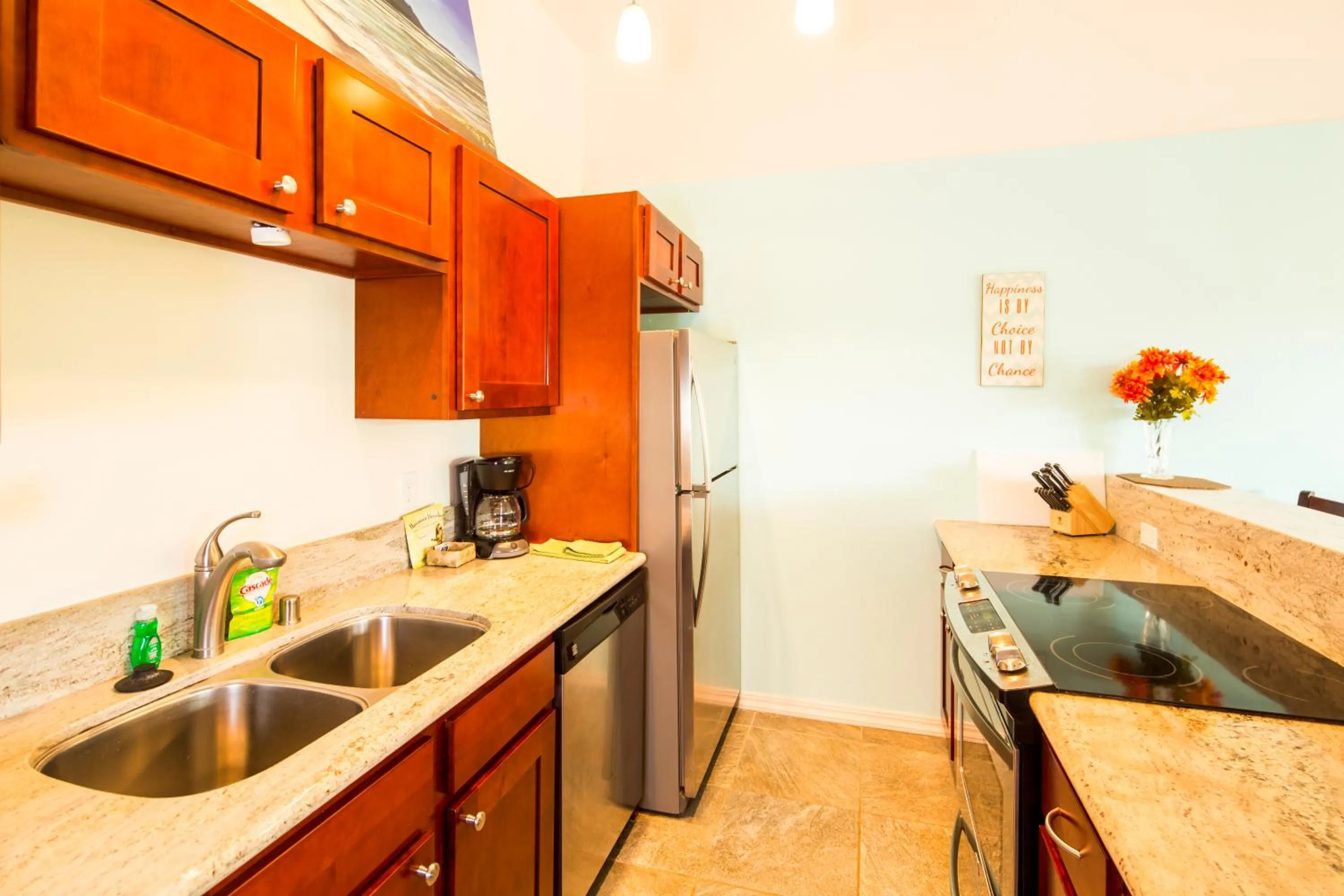 kitchen in Castle Kauai Kailani