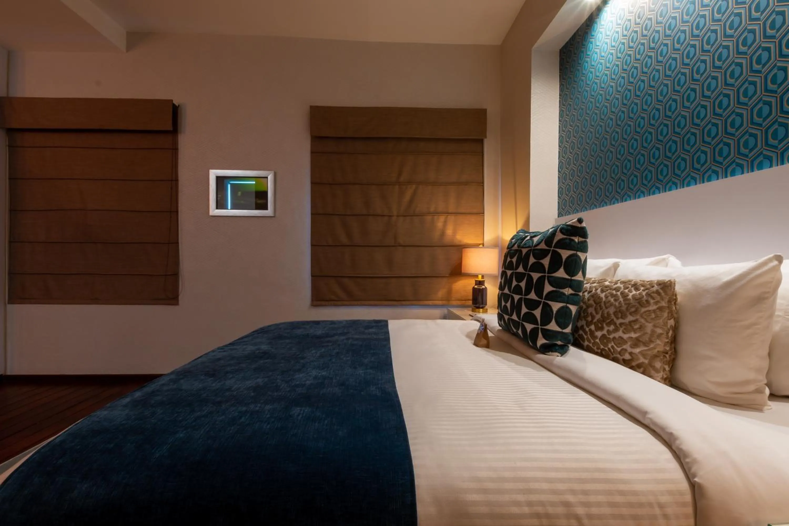 Bed in 1850 Hotel Boutique