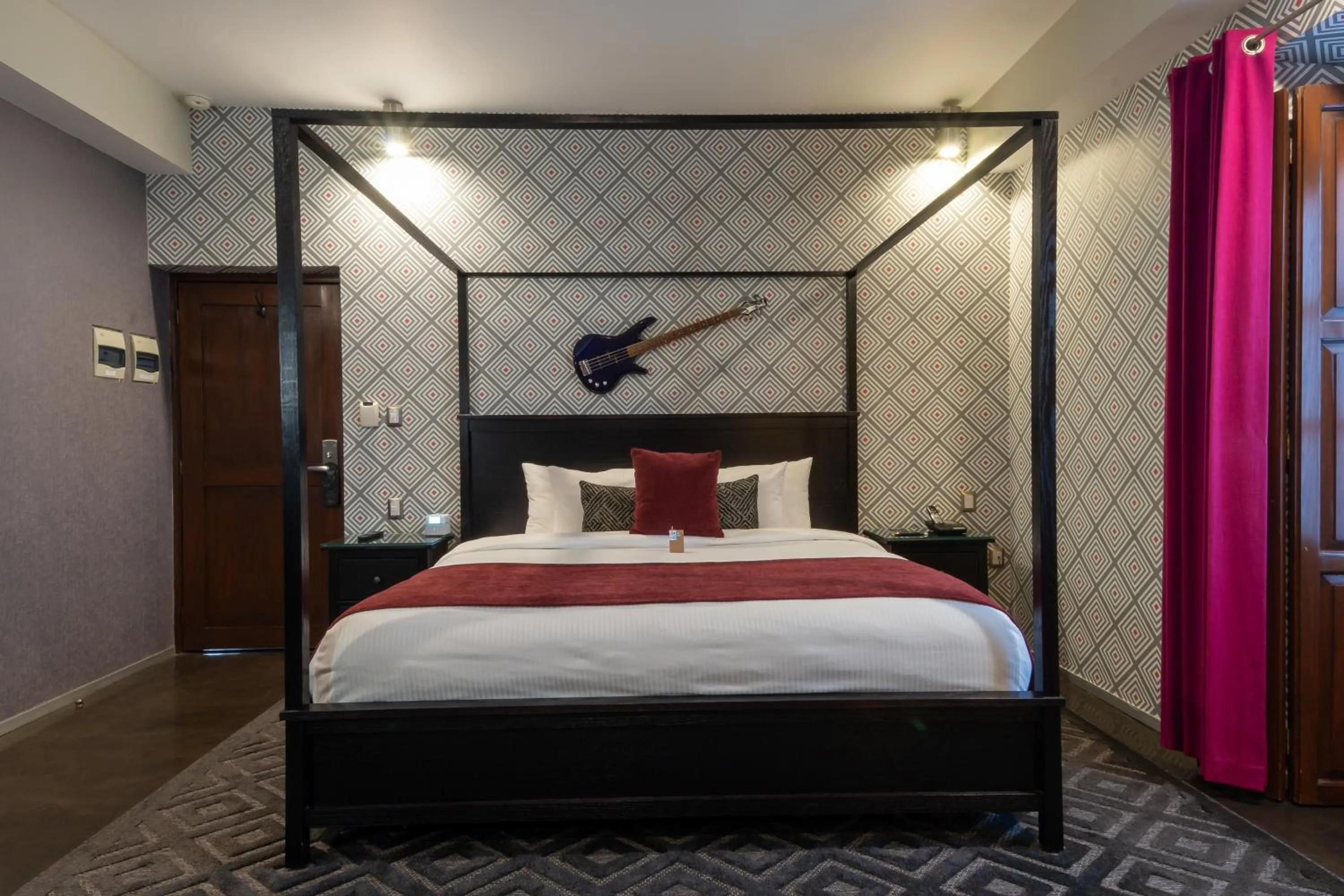 Bed in 1850 Hotel Boutique