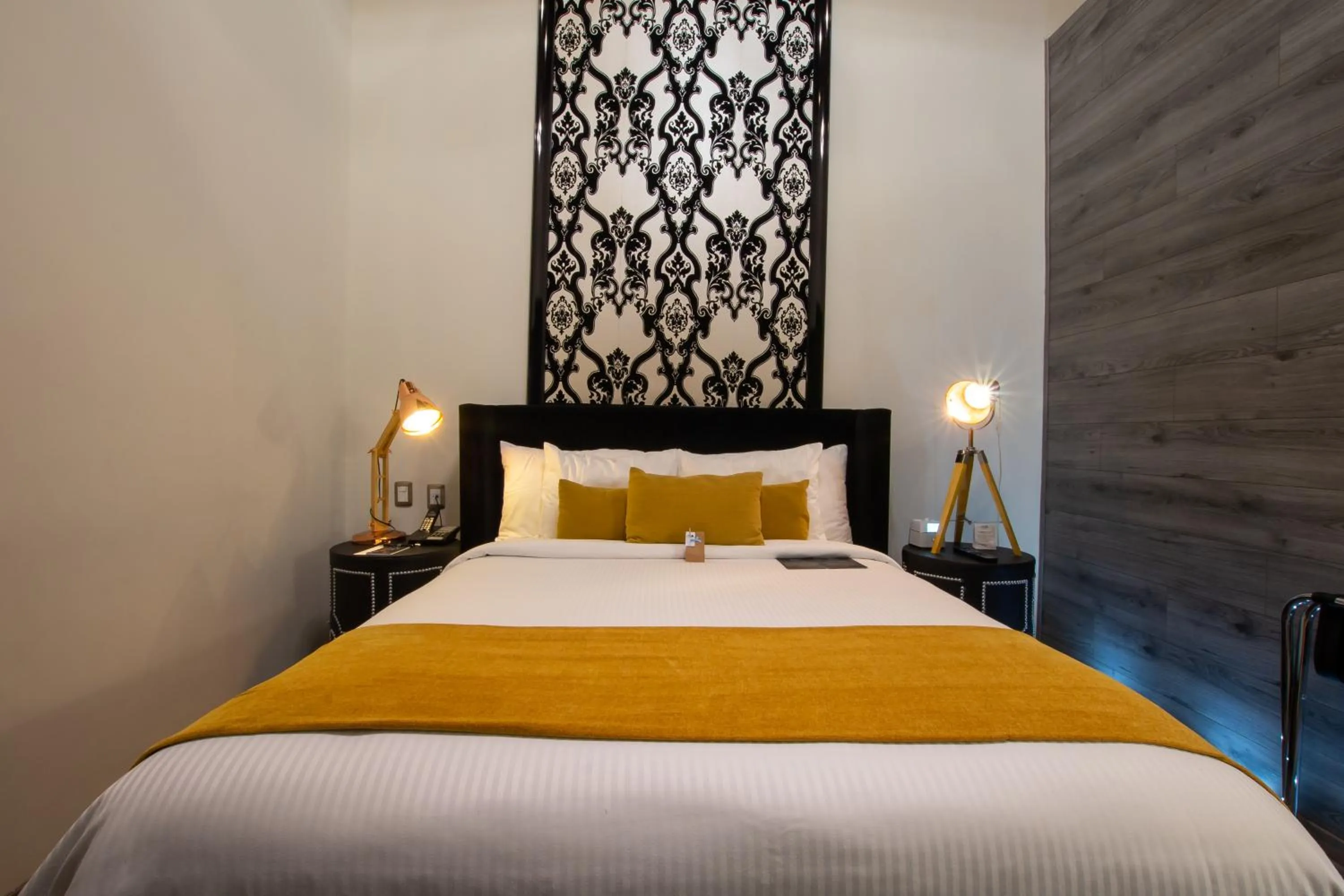 Bed in 1850 Hotel Boutique