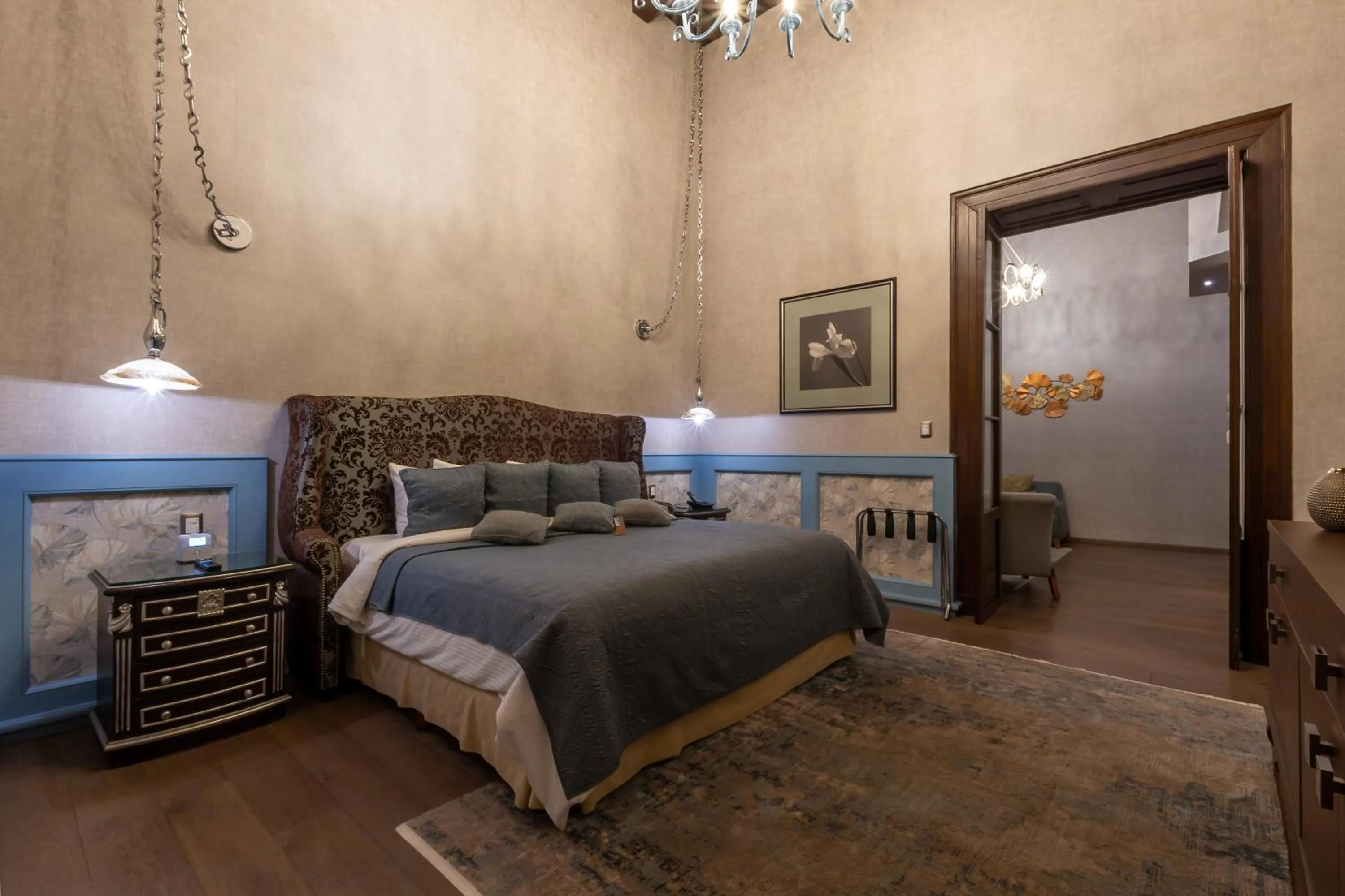 Bed in 1850 Hotel Boutique