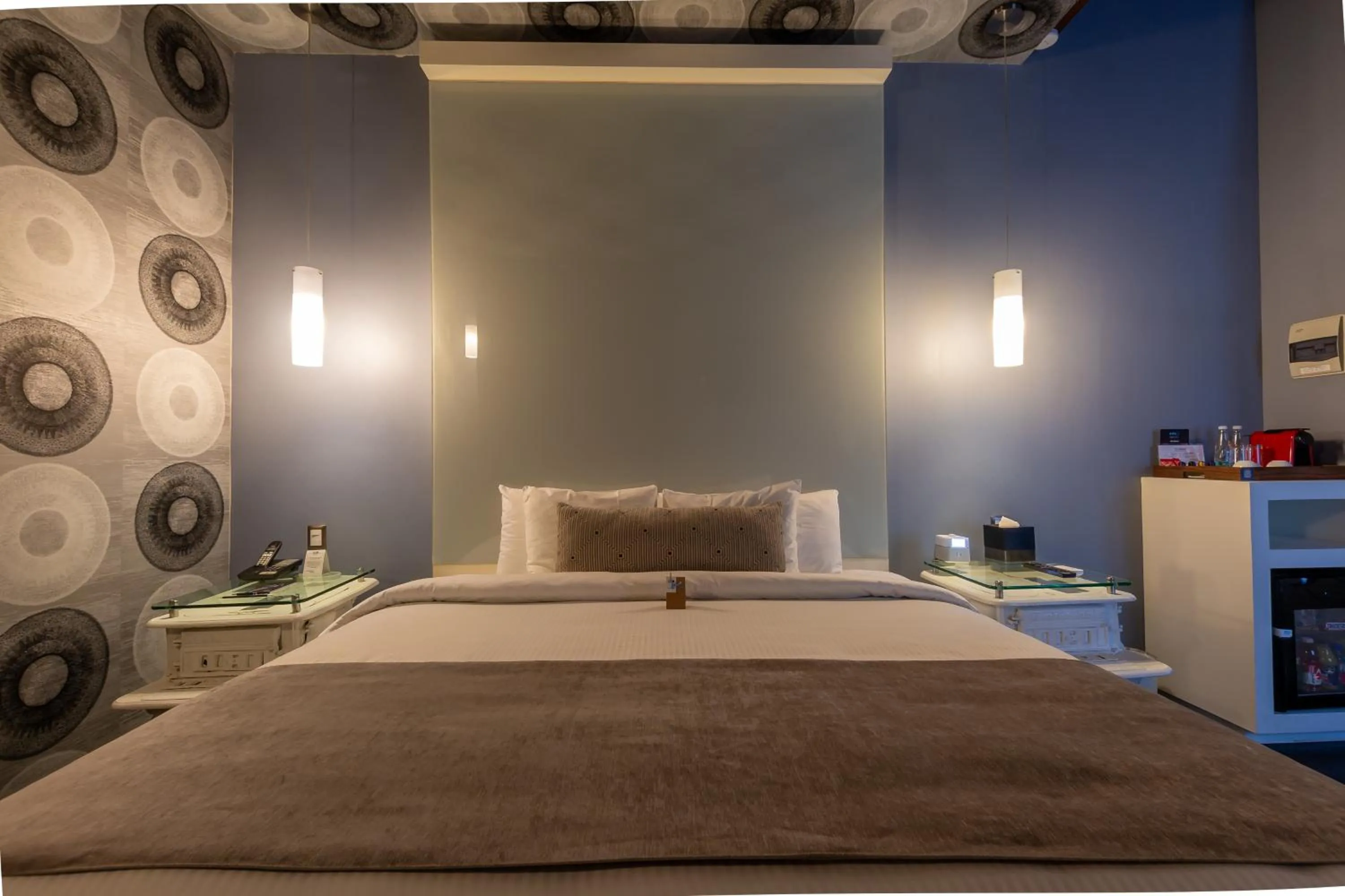 Bed in 1850 Hotel Boutique