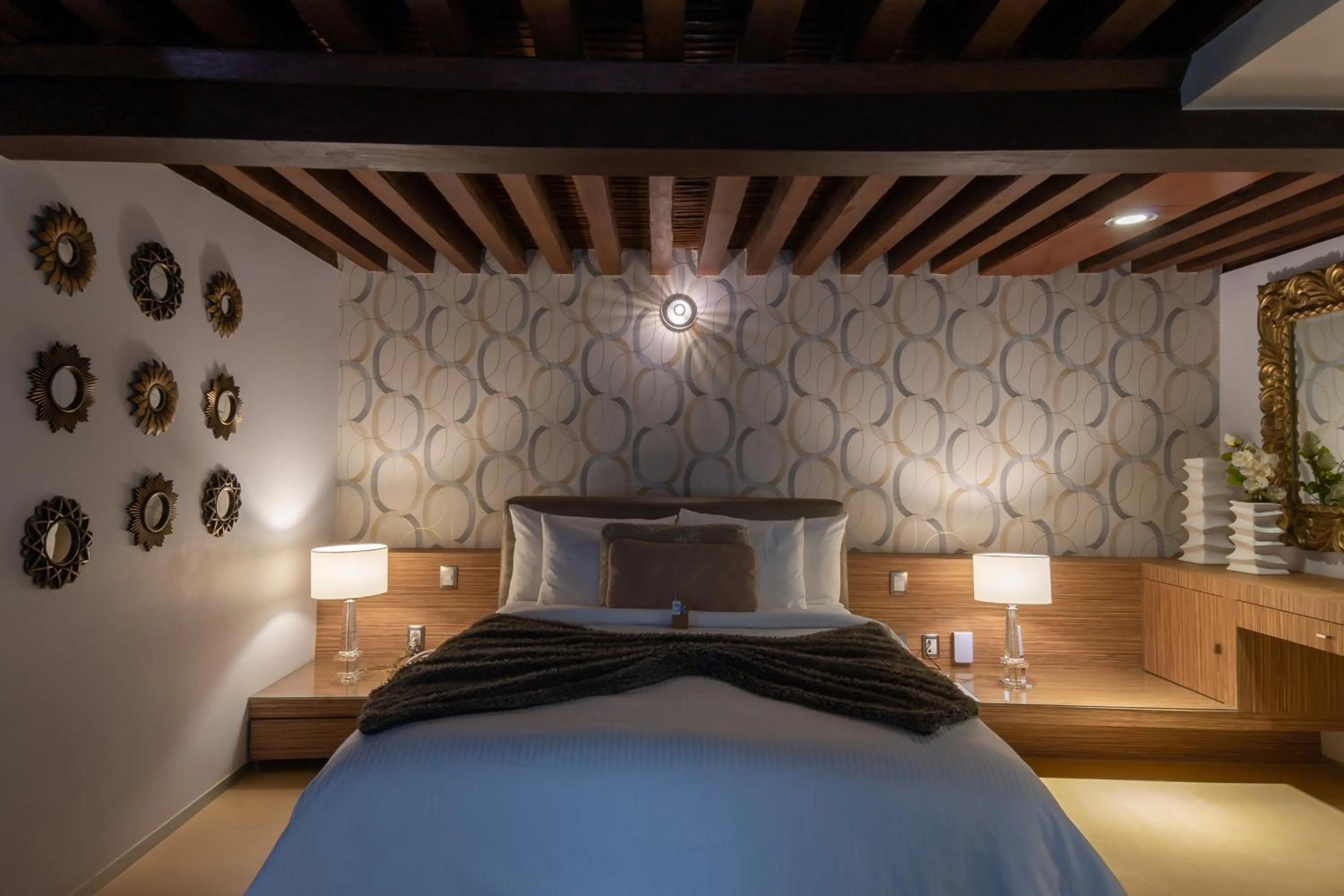 Bed in 1850 Hotel Boutique