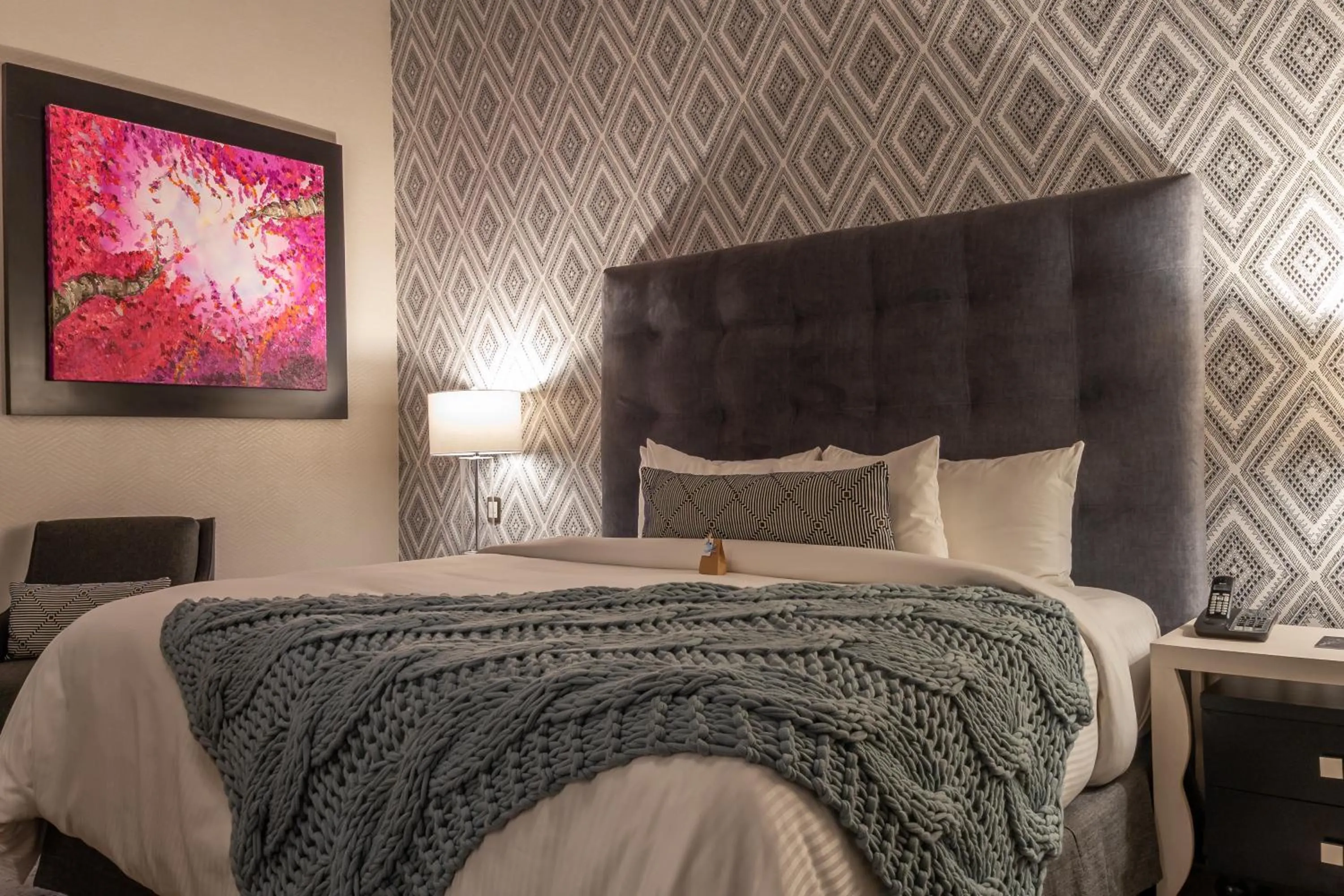 Bed in 1850 Hotel Boutique