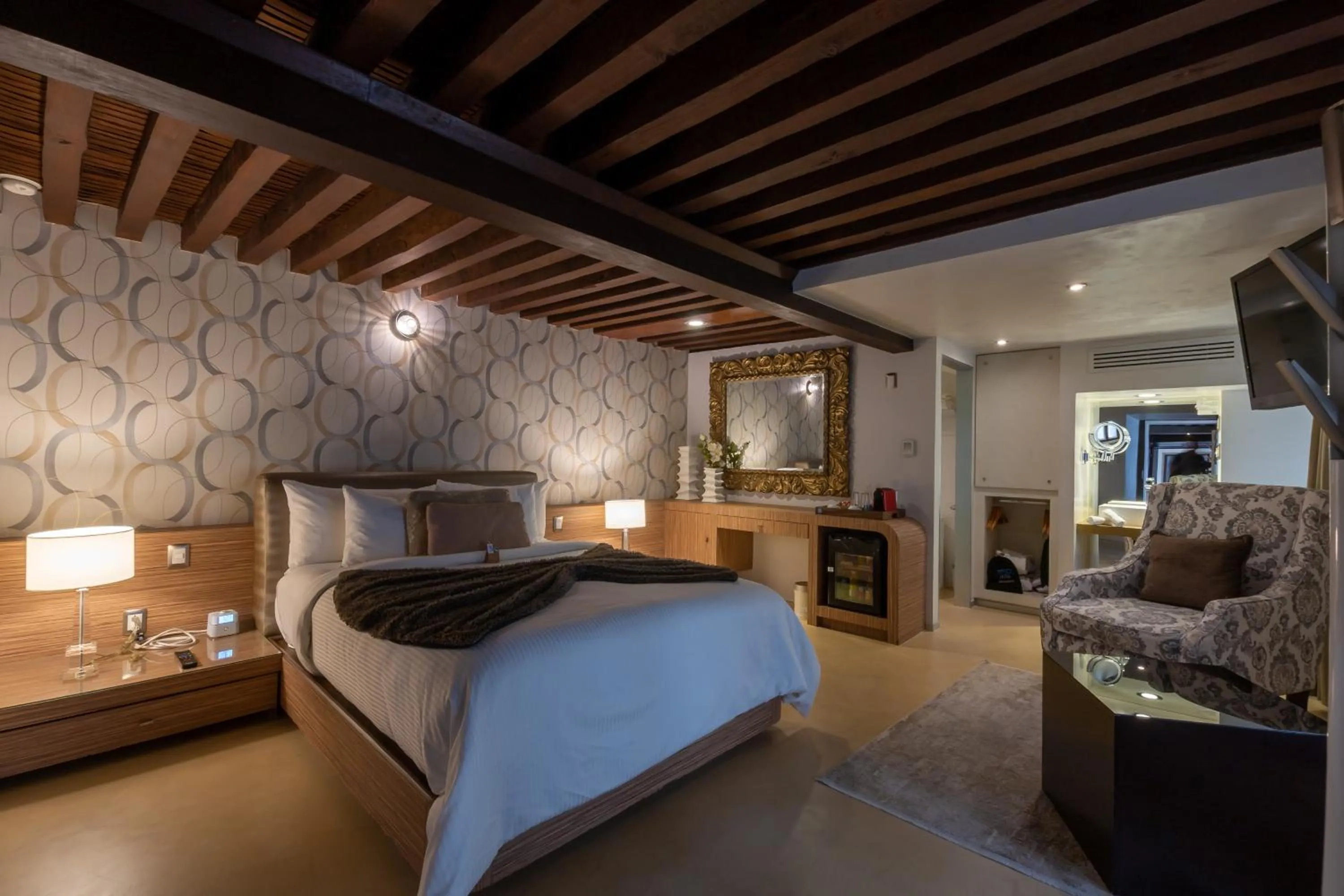 Bed in 1850 Hotel Boutique