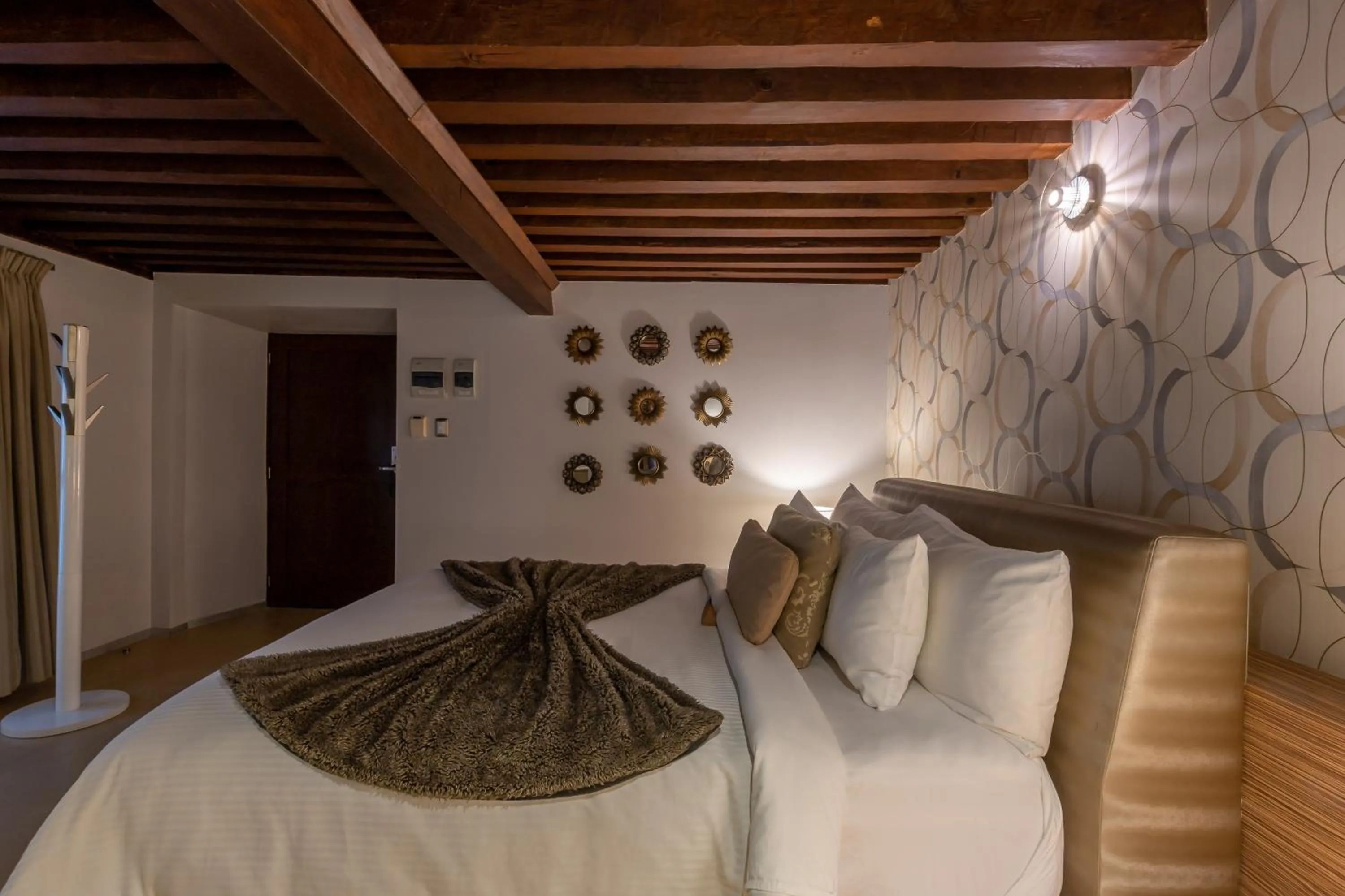 Bed in 1850 Hotel Boutique