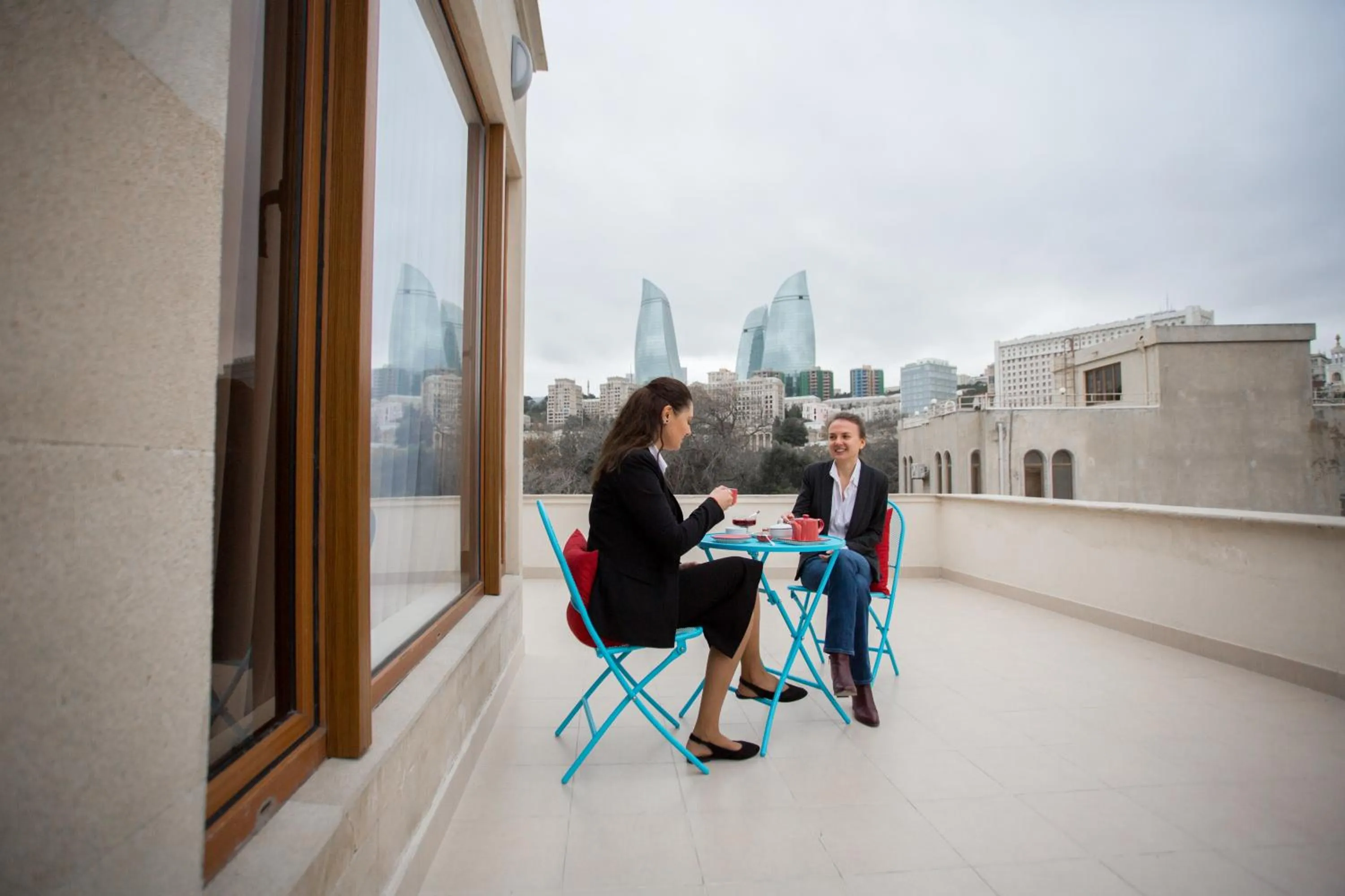 Landmark view in Da Vinci Boutique Hotel