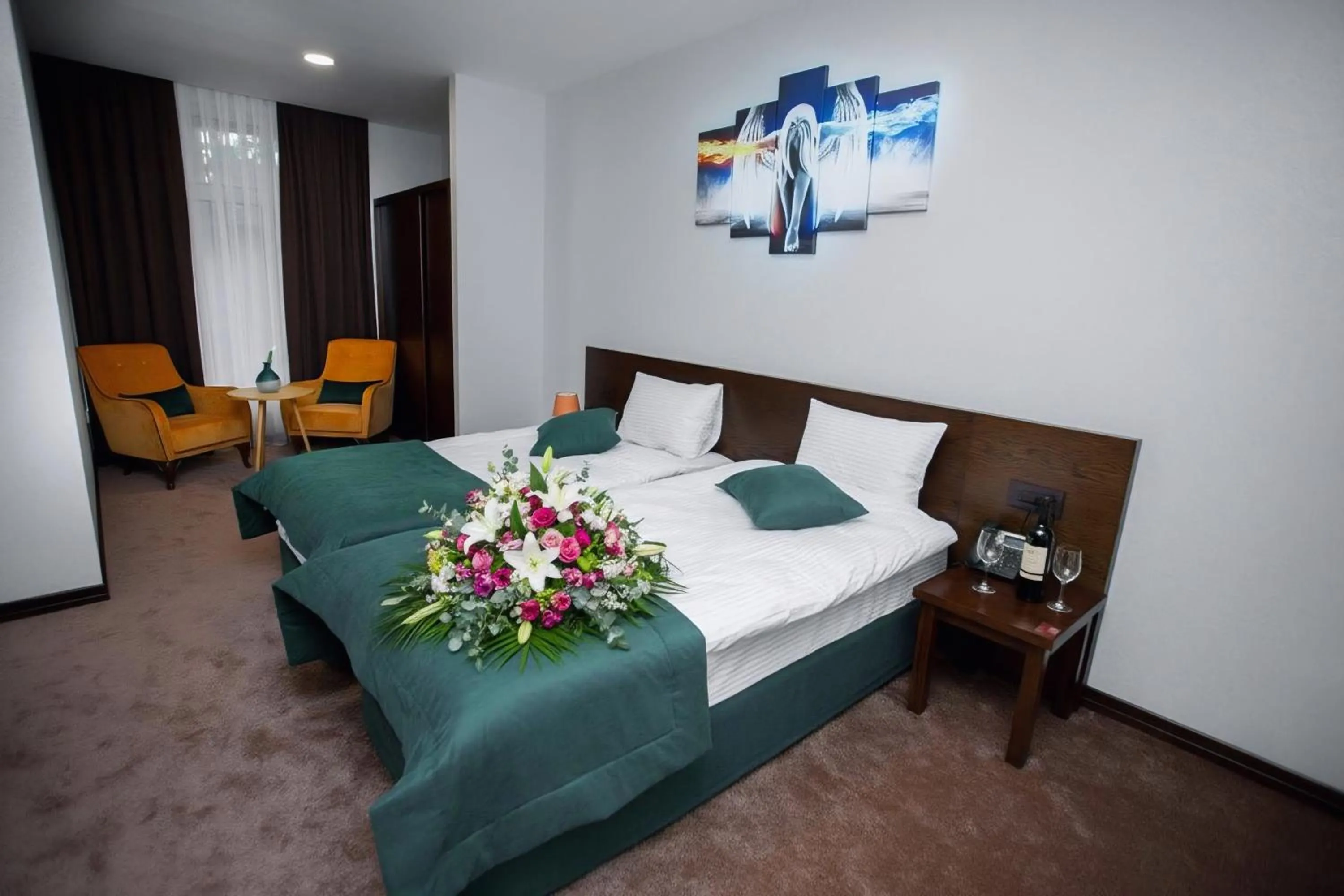 Photo of the whole room, Bed in Da Vinci Boutique Hotel