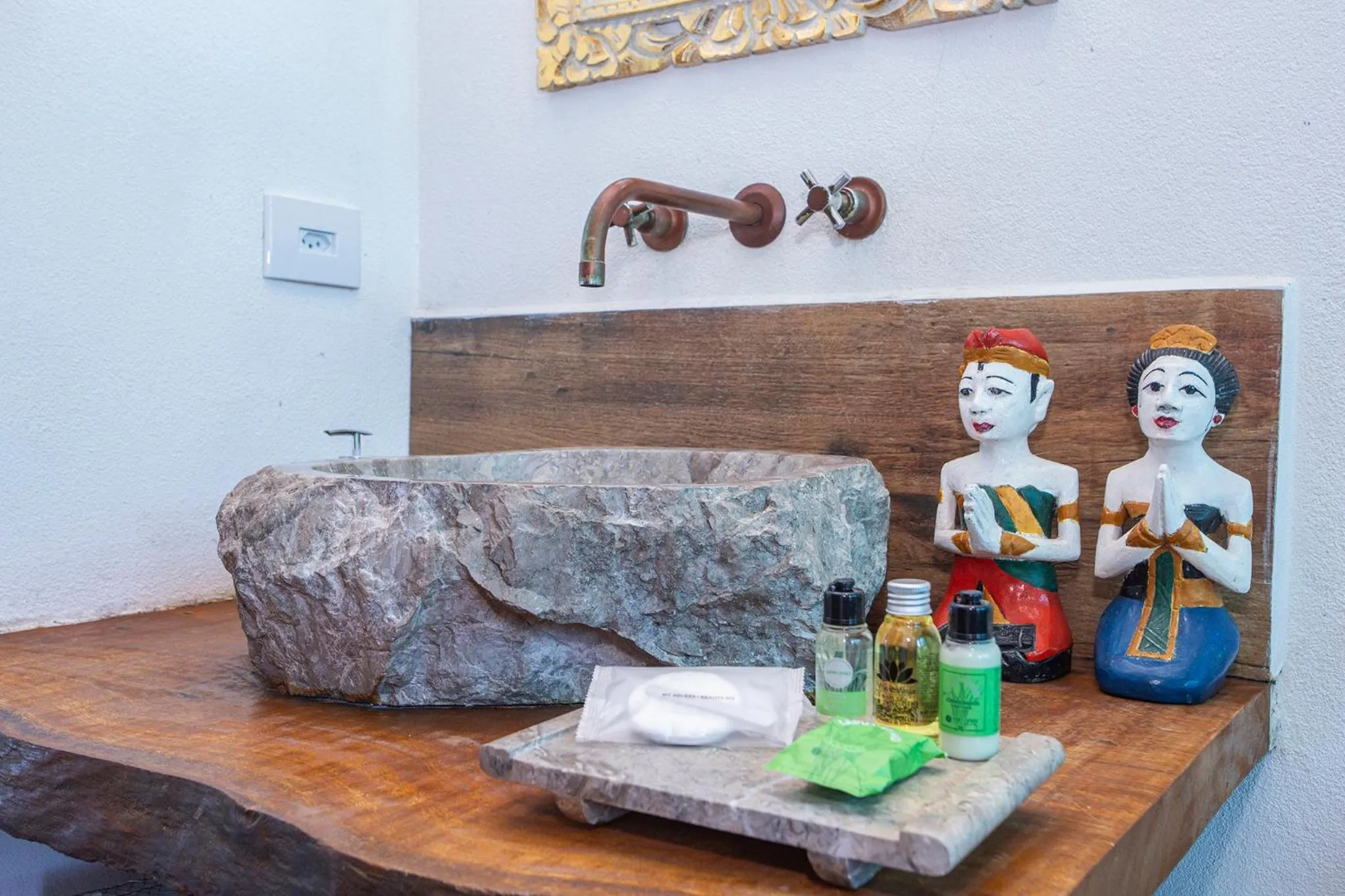 towels in Hotel Vila Kebaya