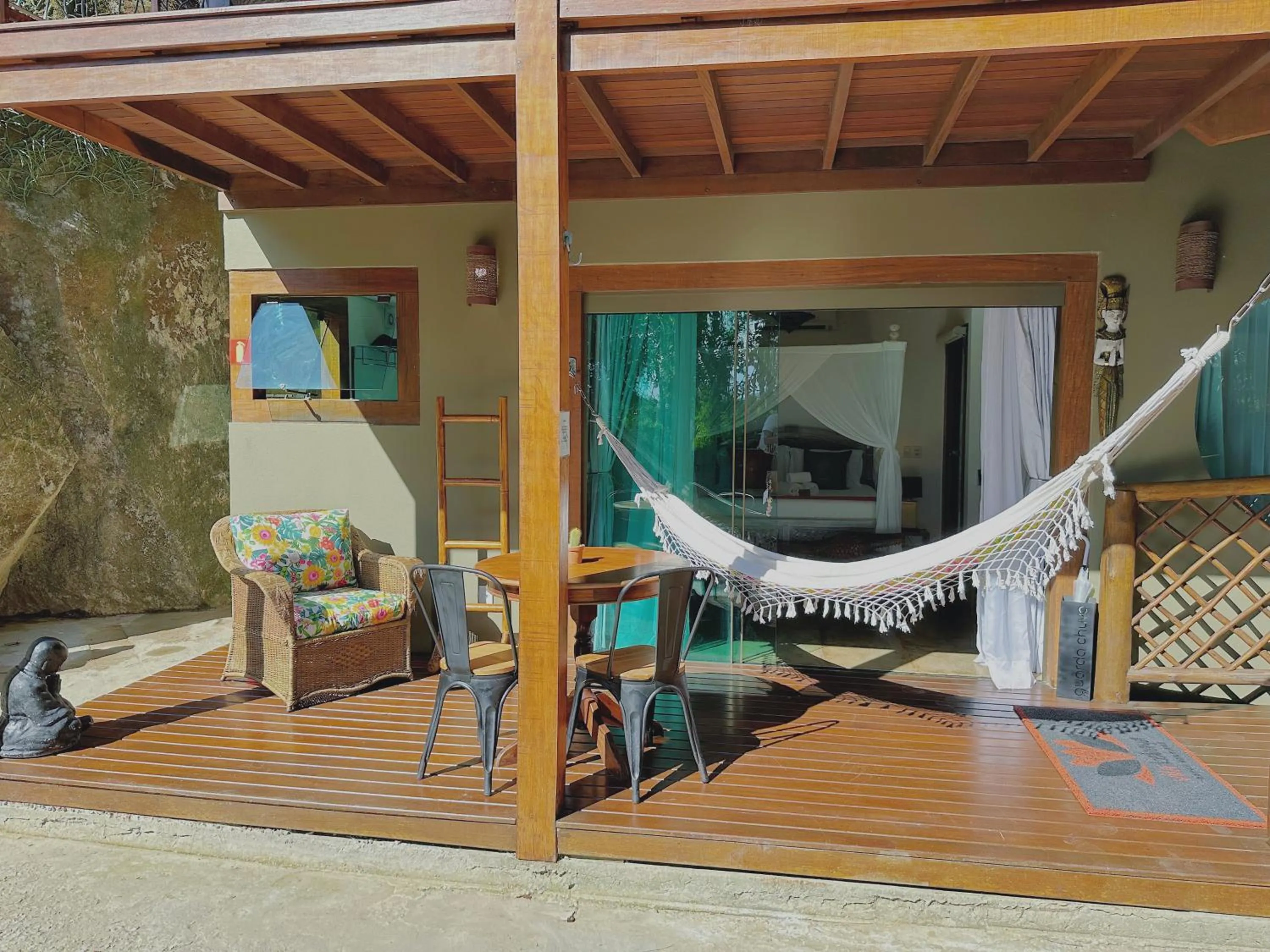 Seating area in Hotel Vila Kebaya