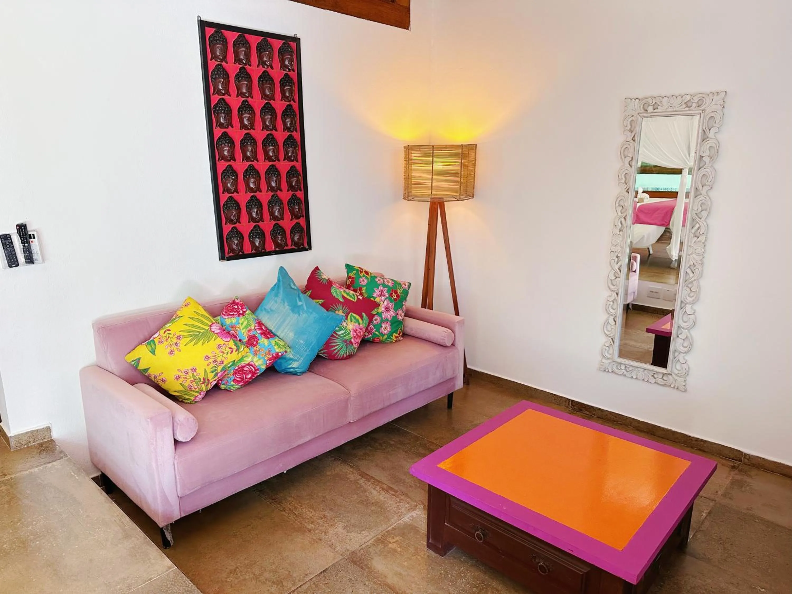 Seating area in Hotel Vila Kebaya