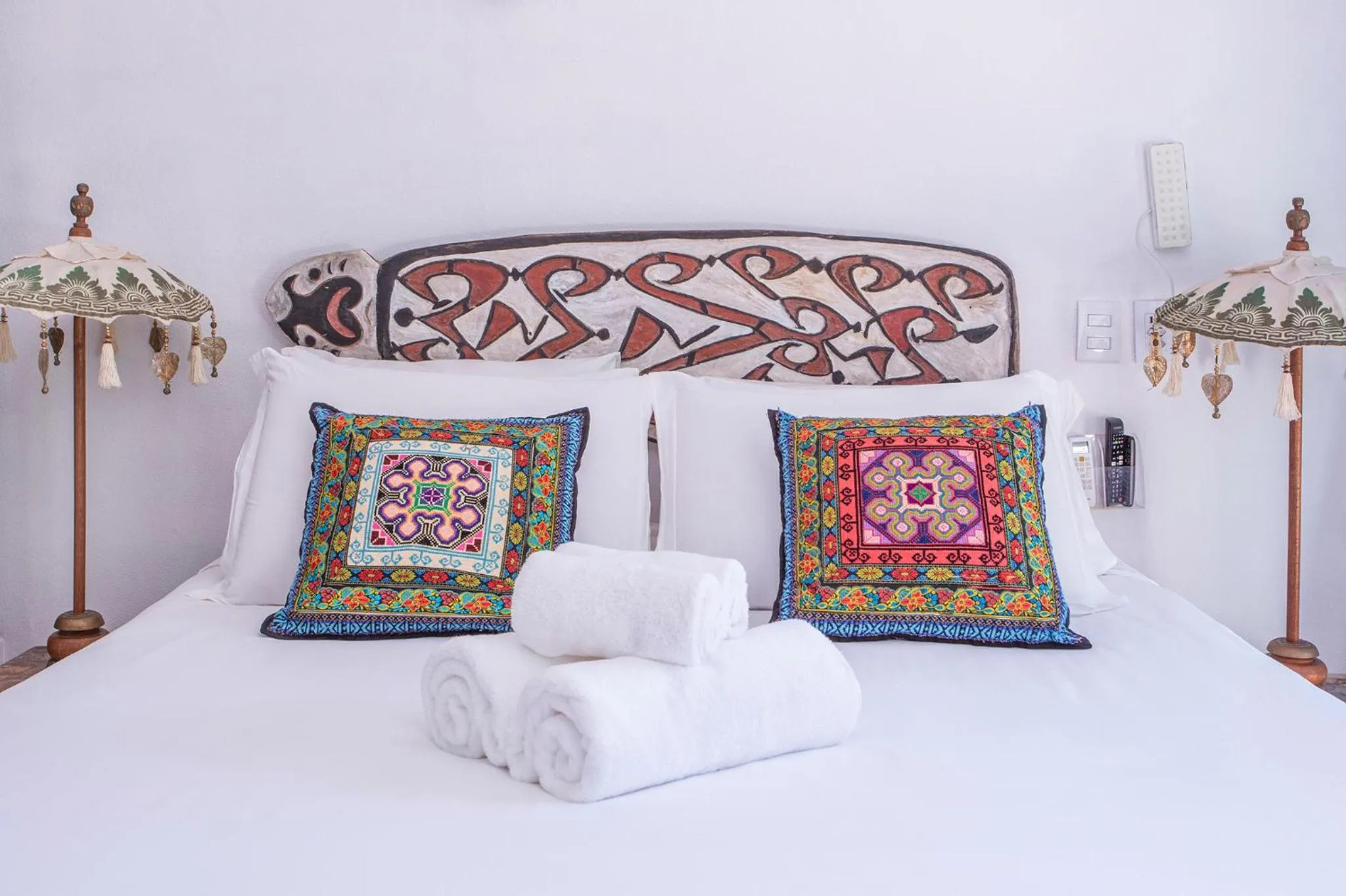 Photo of the whole room, Bed in Hotel Vila Kebaya