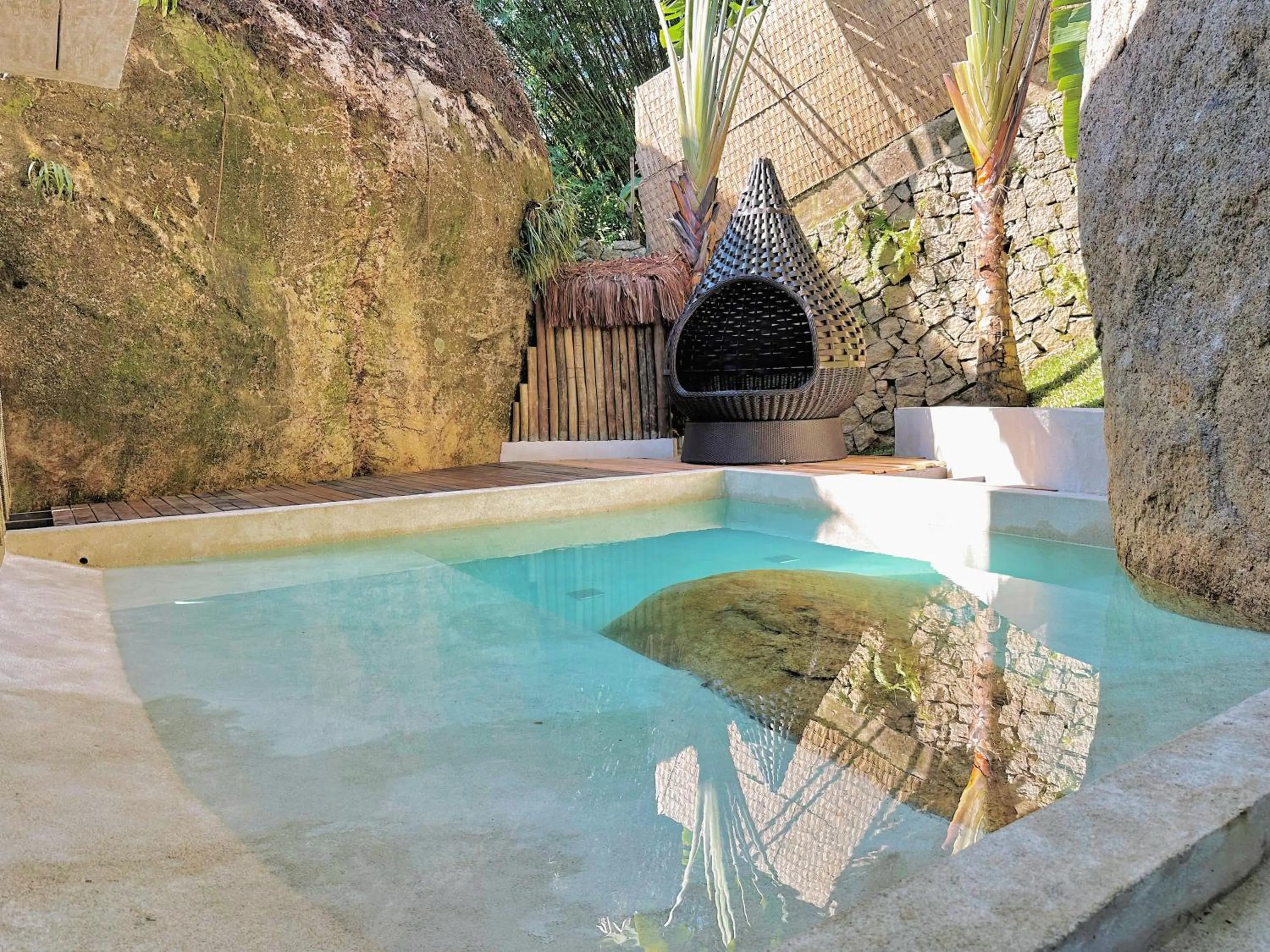 Swimming pool in Hotel Vila Kebaya