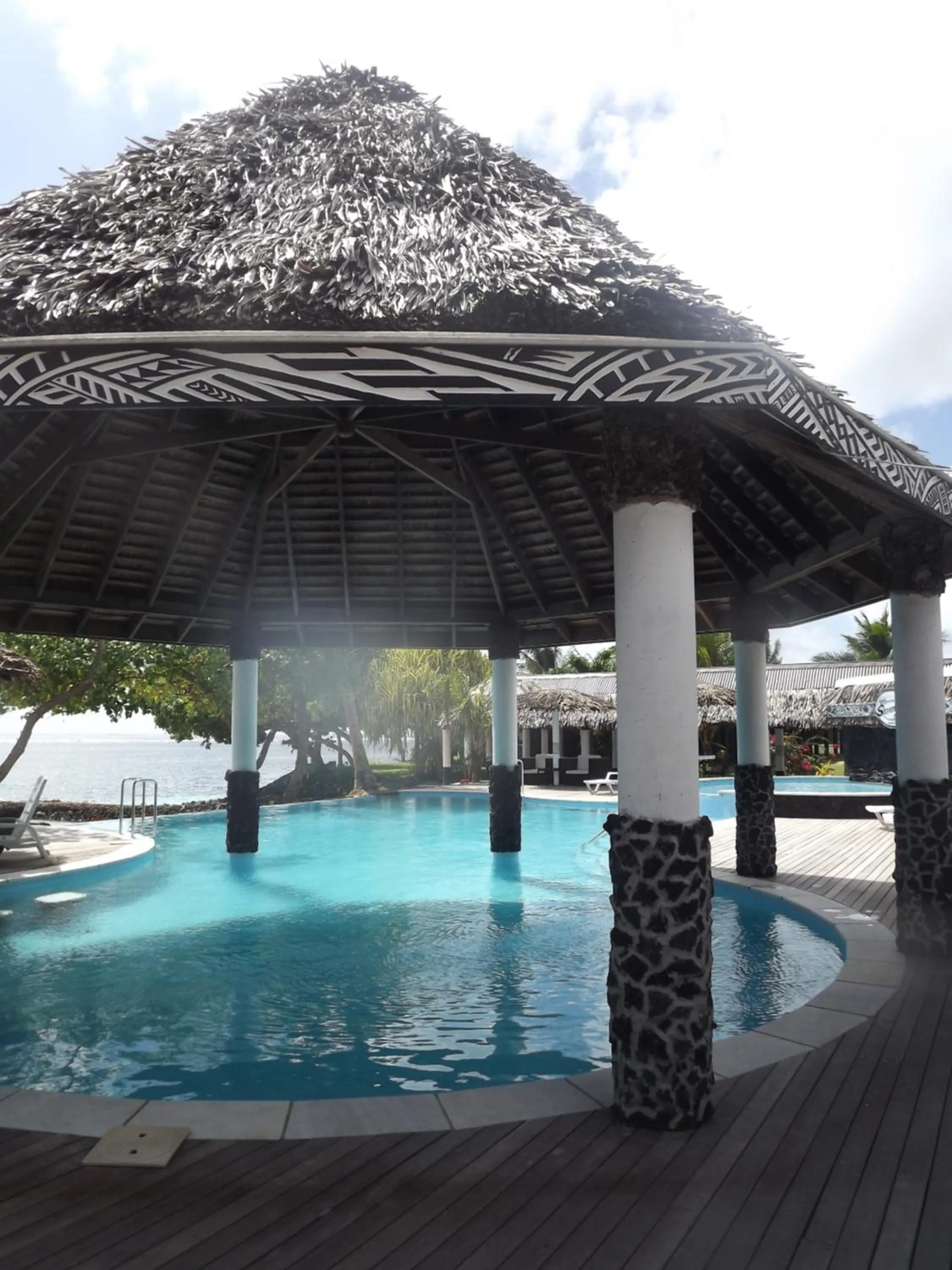 Swimming pool in Stevensons at Manase