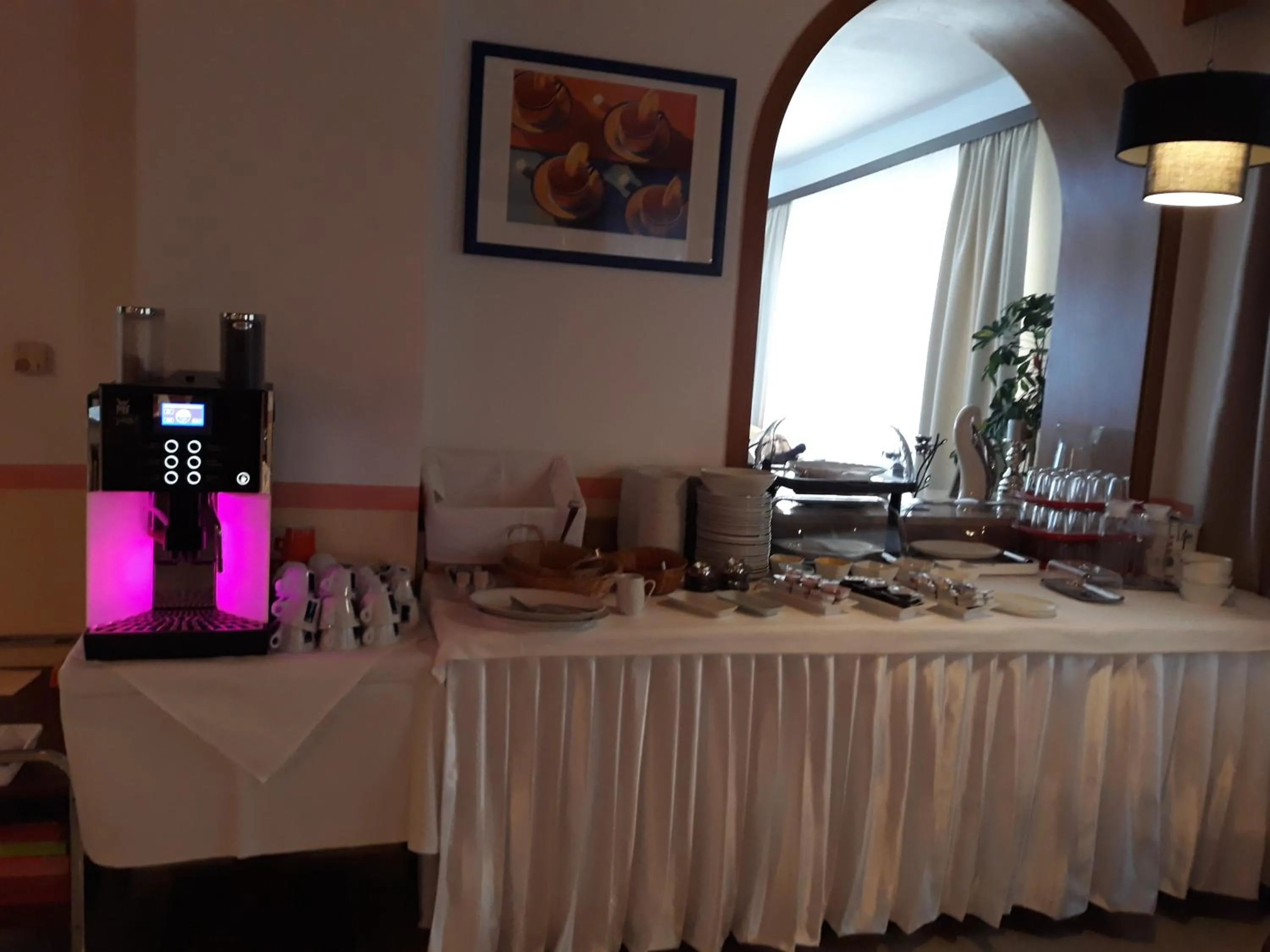 Buffet breakfast in Hotel Luca