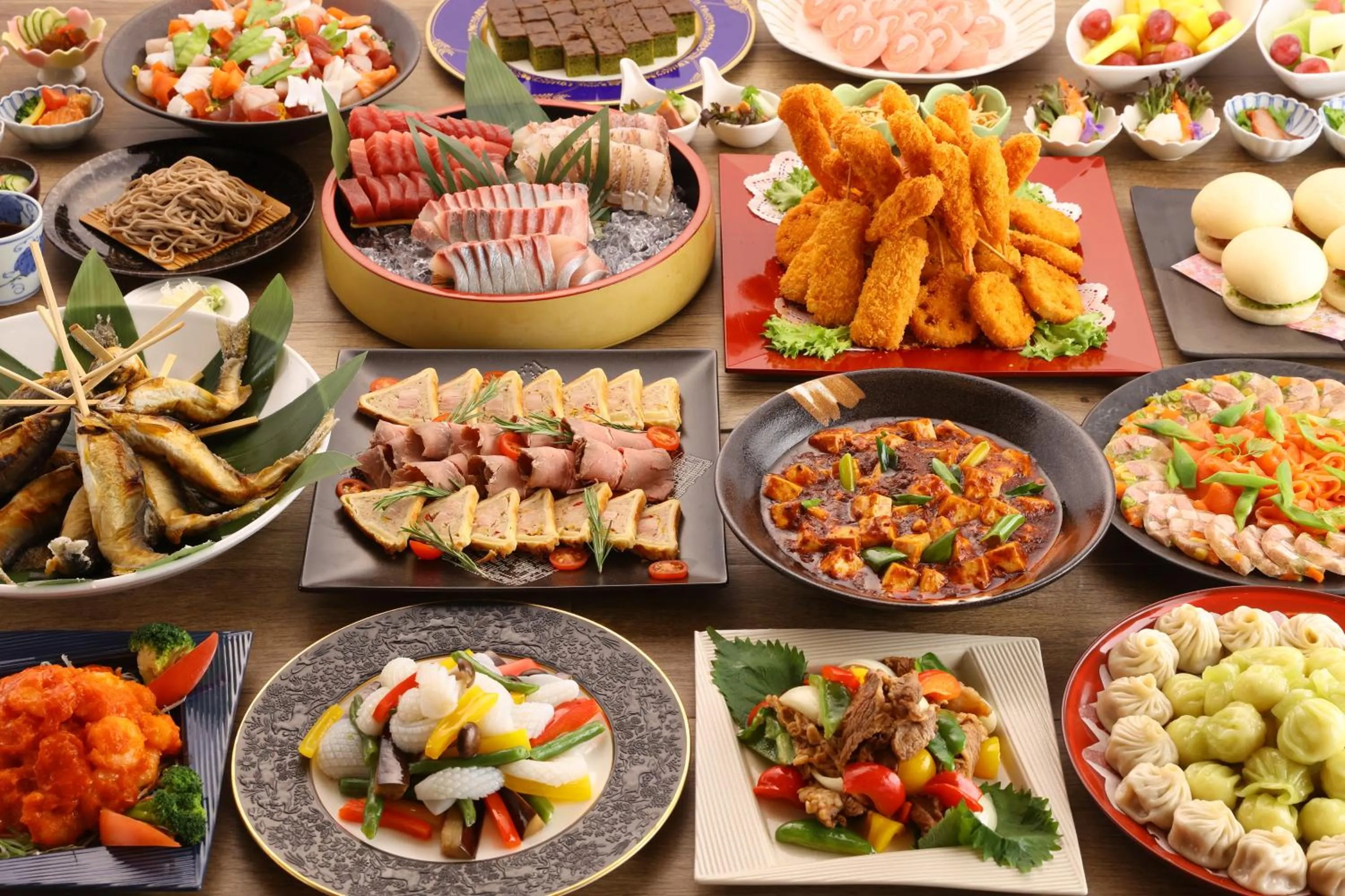 Food in Sky Park Hotel