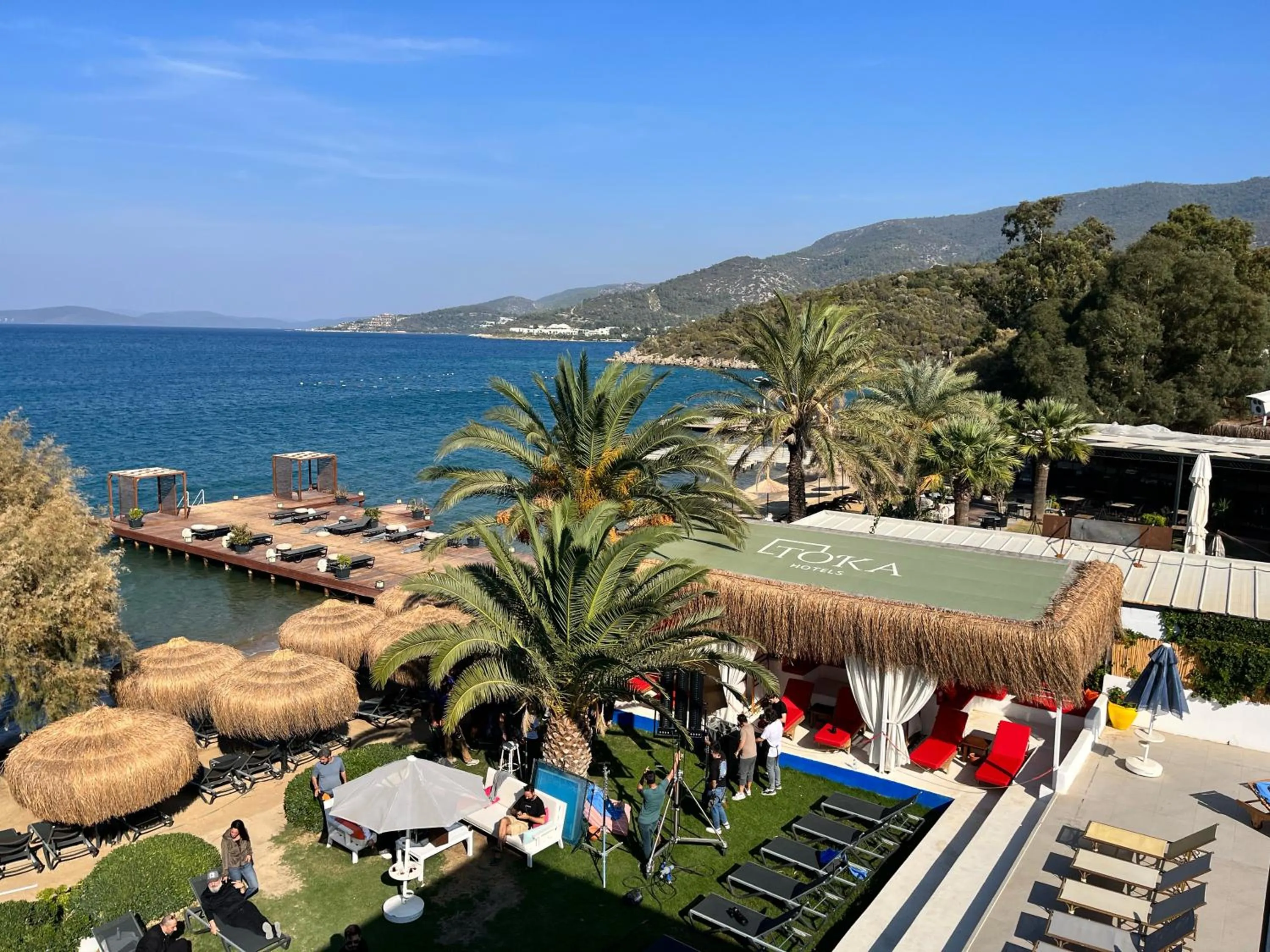 View (from property/room), Bird's-eye View in Toka Bodrum Hotel & Beach Club