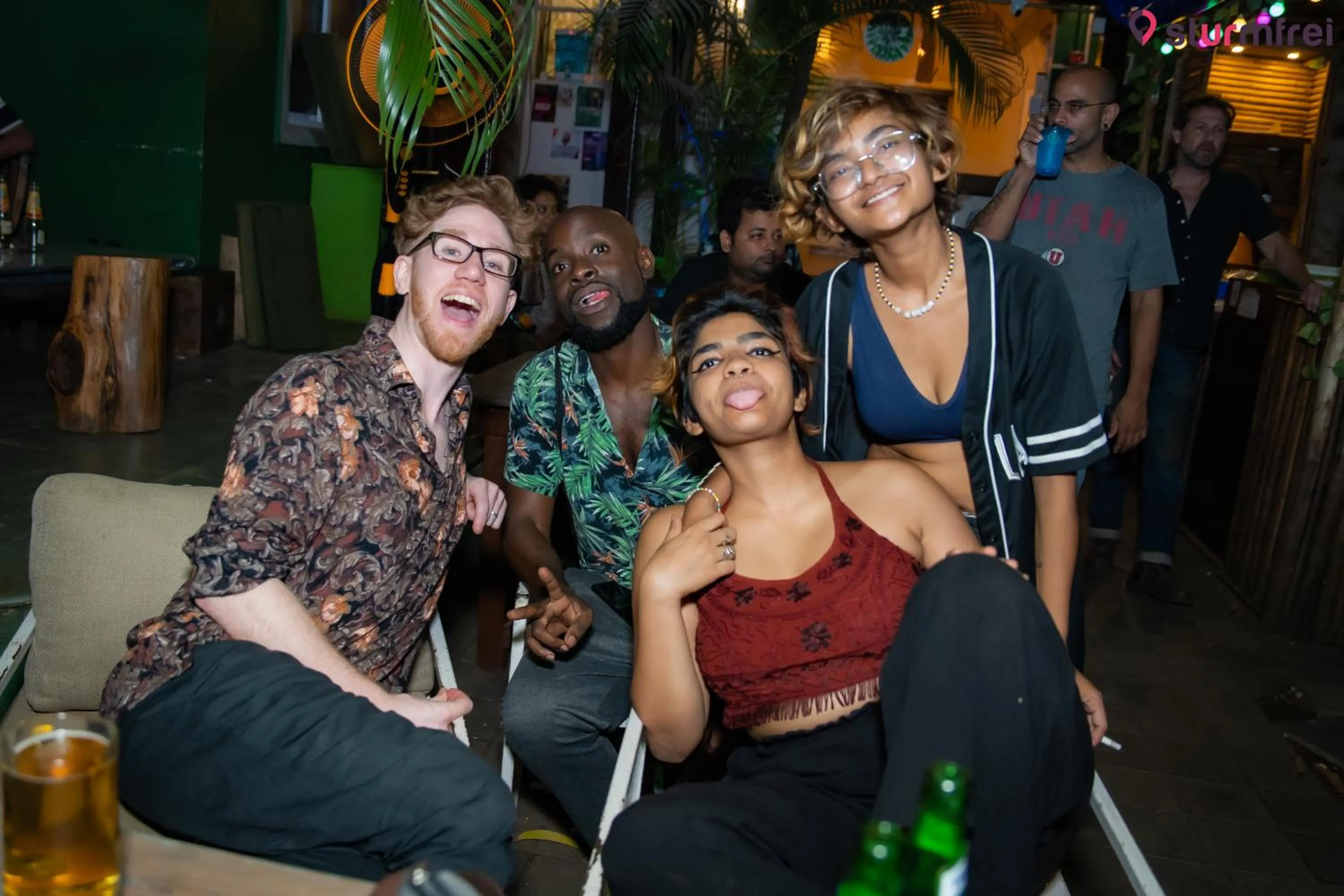 People in Jungle by sturmfrei Vagator - Pool Wing