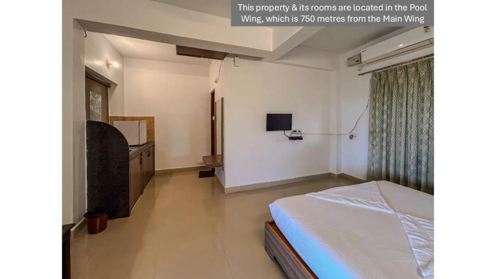 TV and multimedia, Bed in Jungle by sturmfrei Vagator - Pool Wing