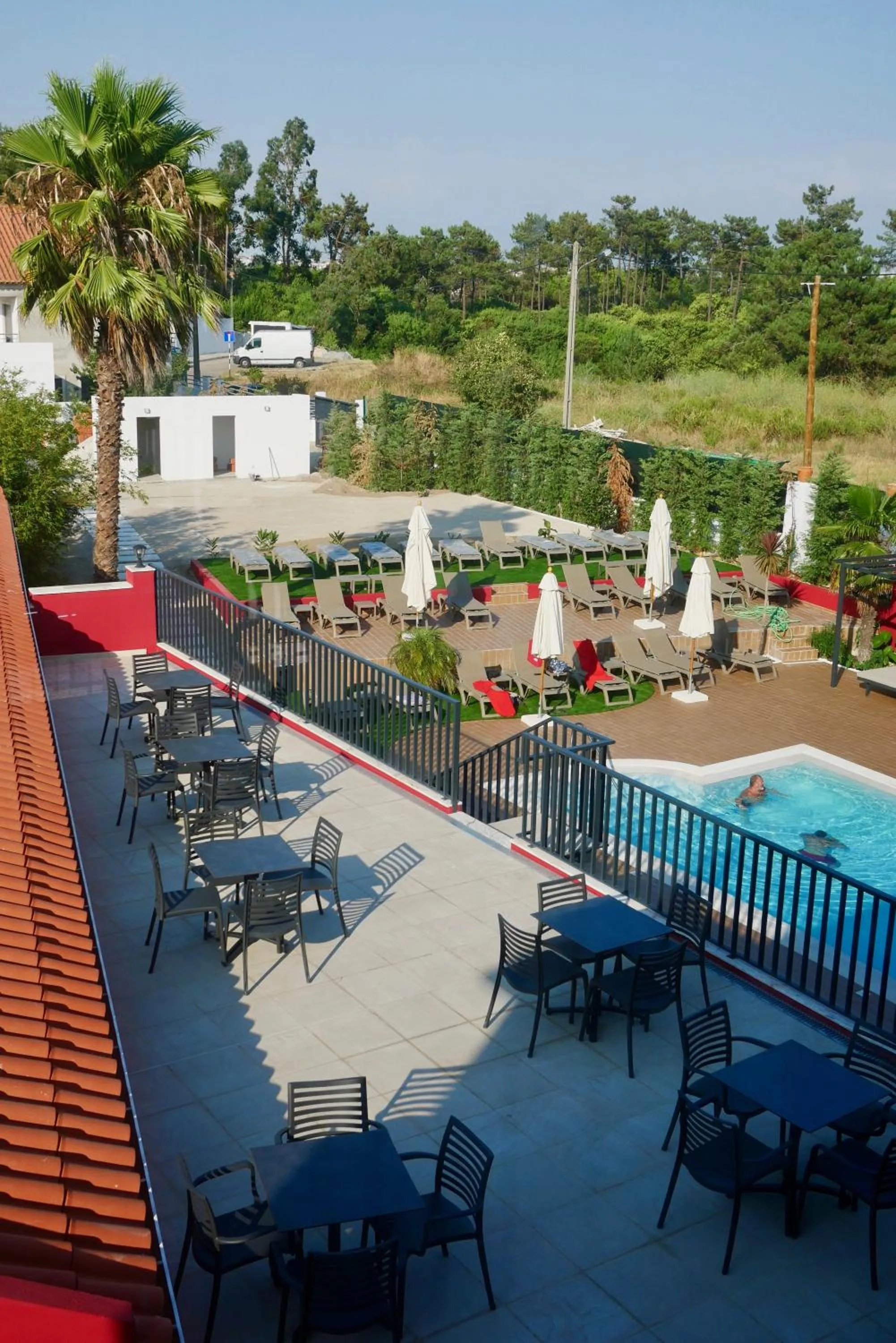 Balcony/Terrace in Villa 3 Caparica - Lisbon Gay Beach Resort
