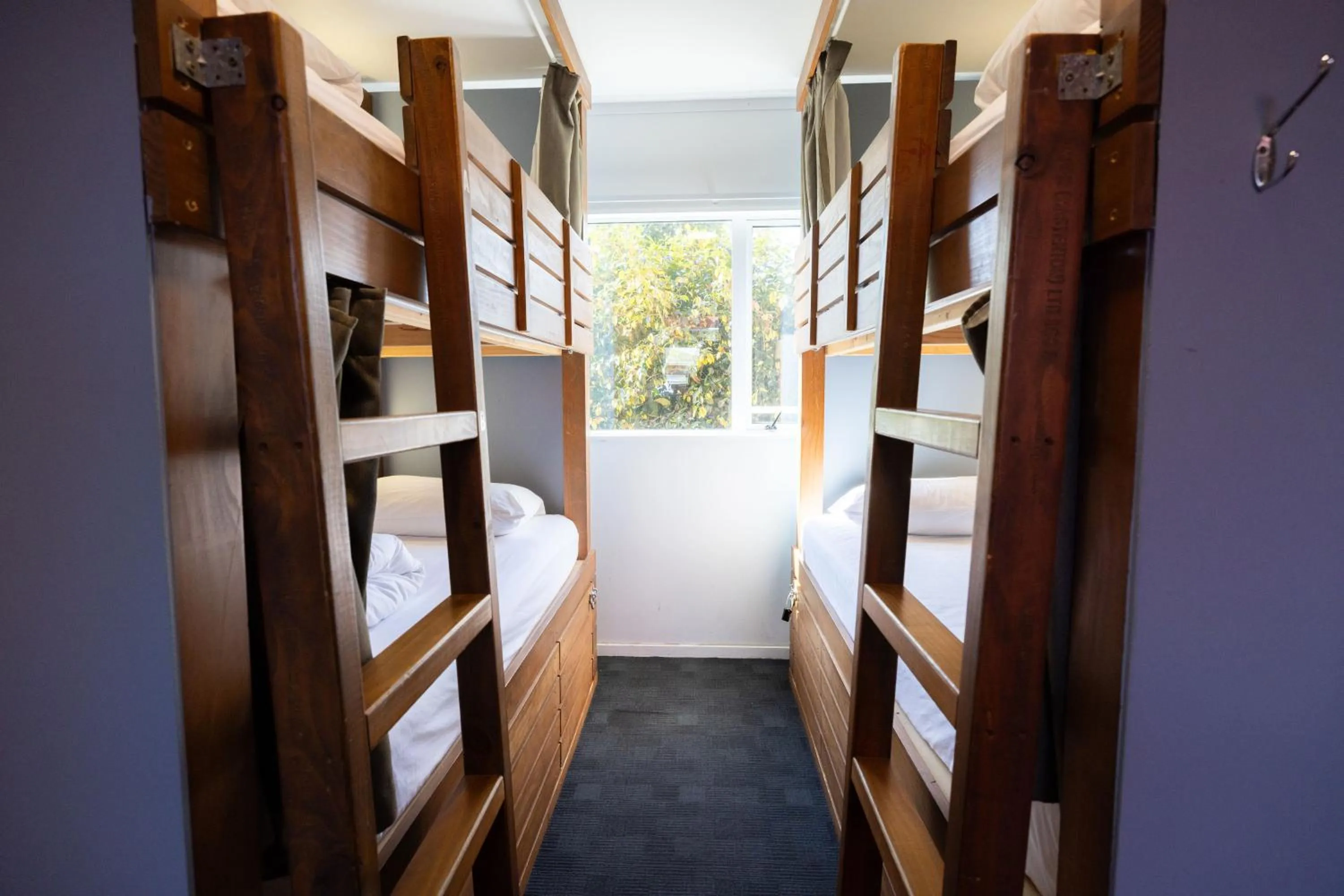 Bed in Haka House Taupo