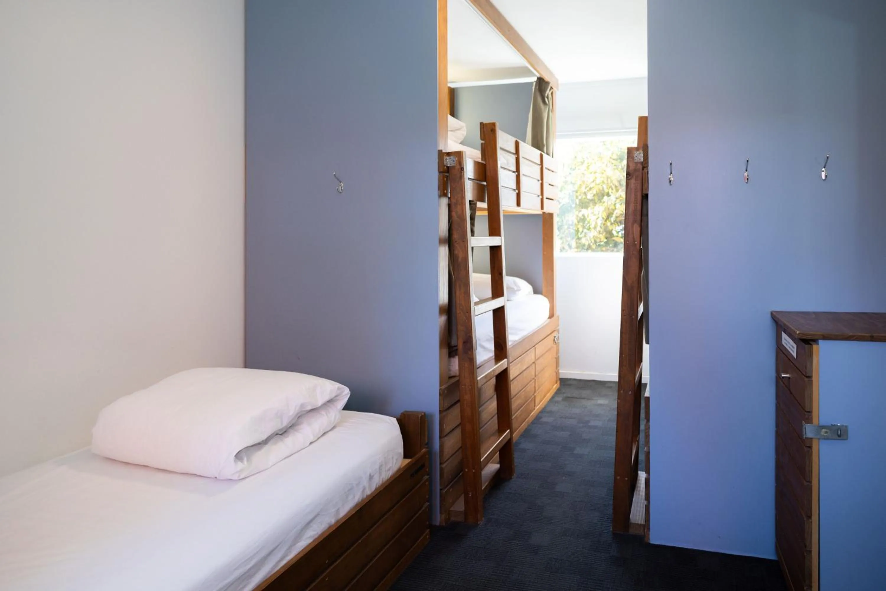 Bed in Haka House Taupo