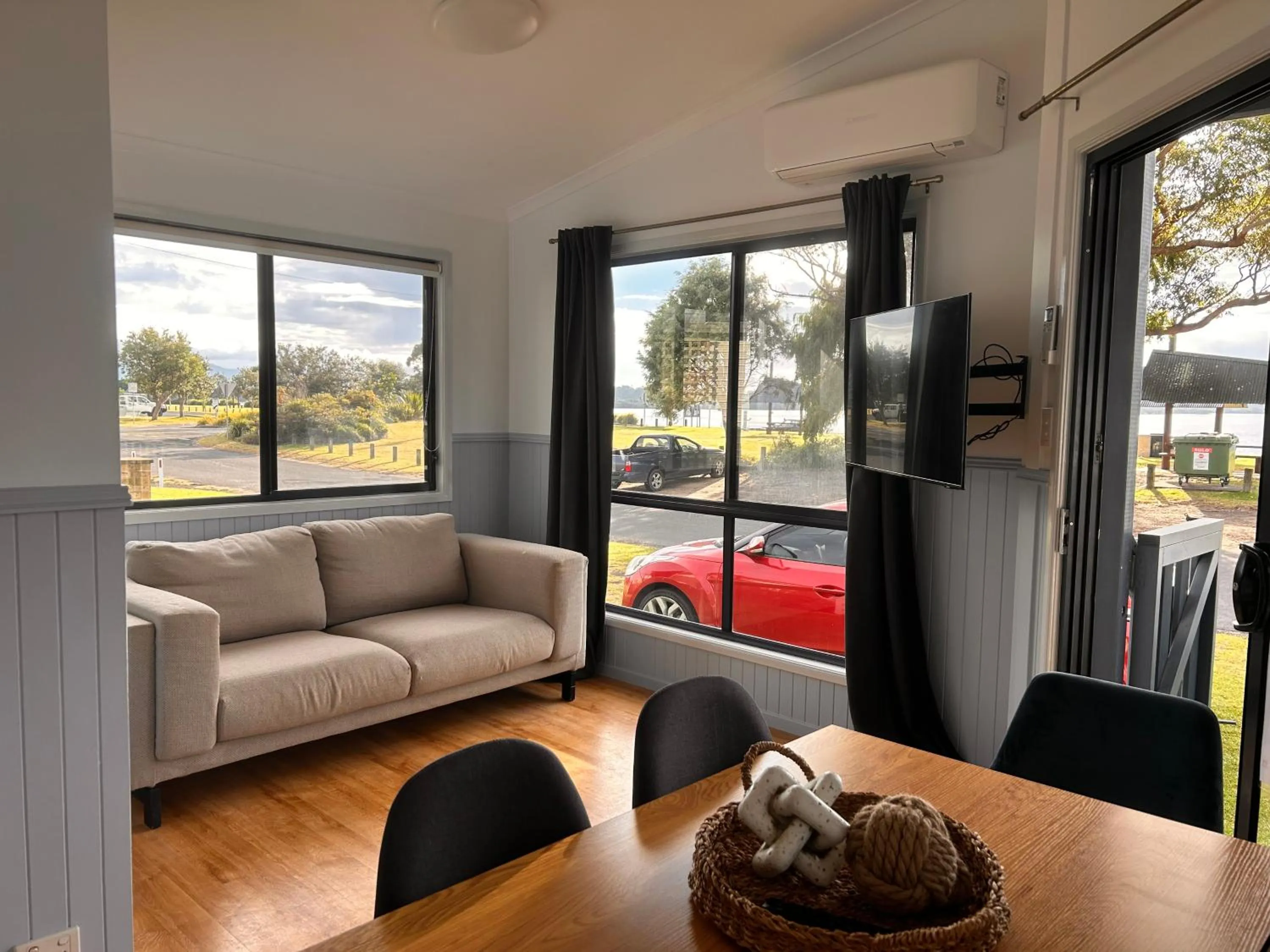 Living room in South Coast Retreat
