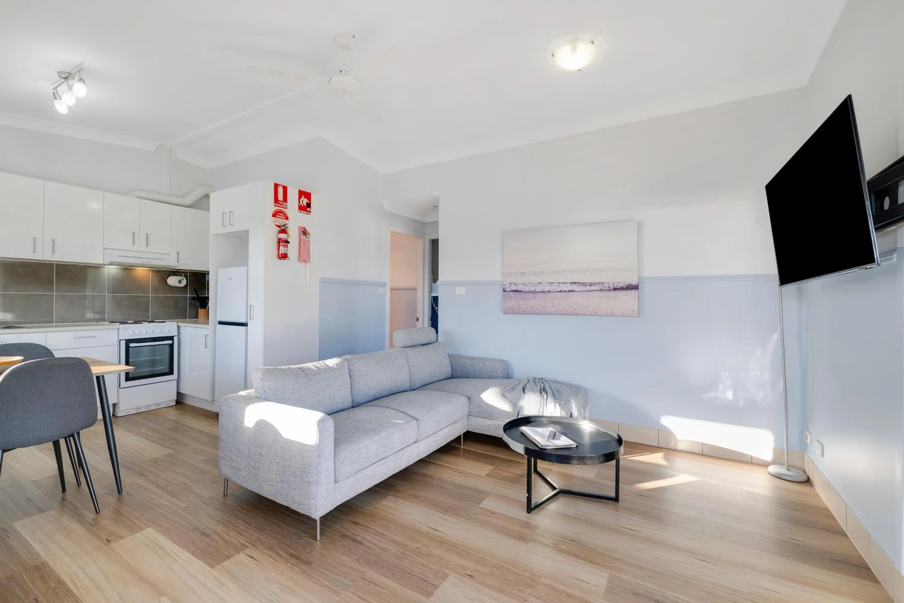 Living room in South Coast Retreat