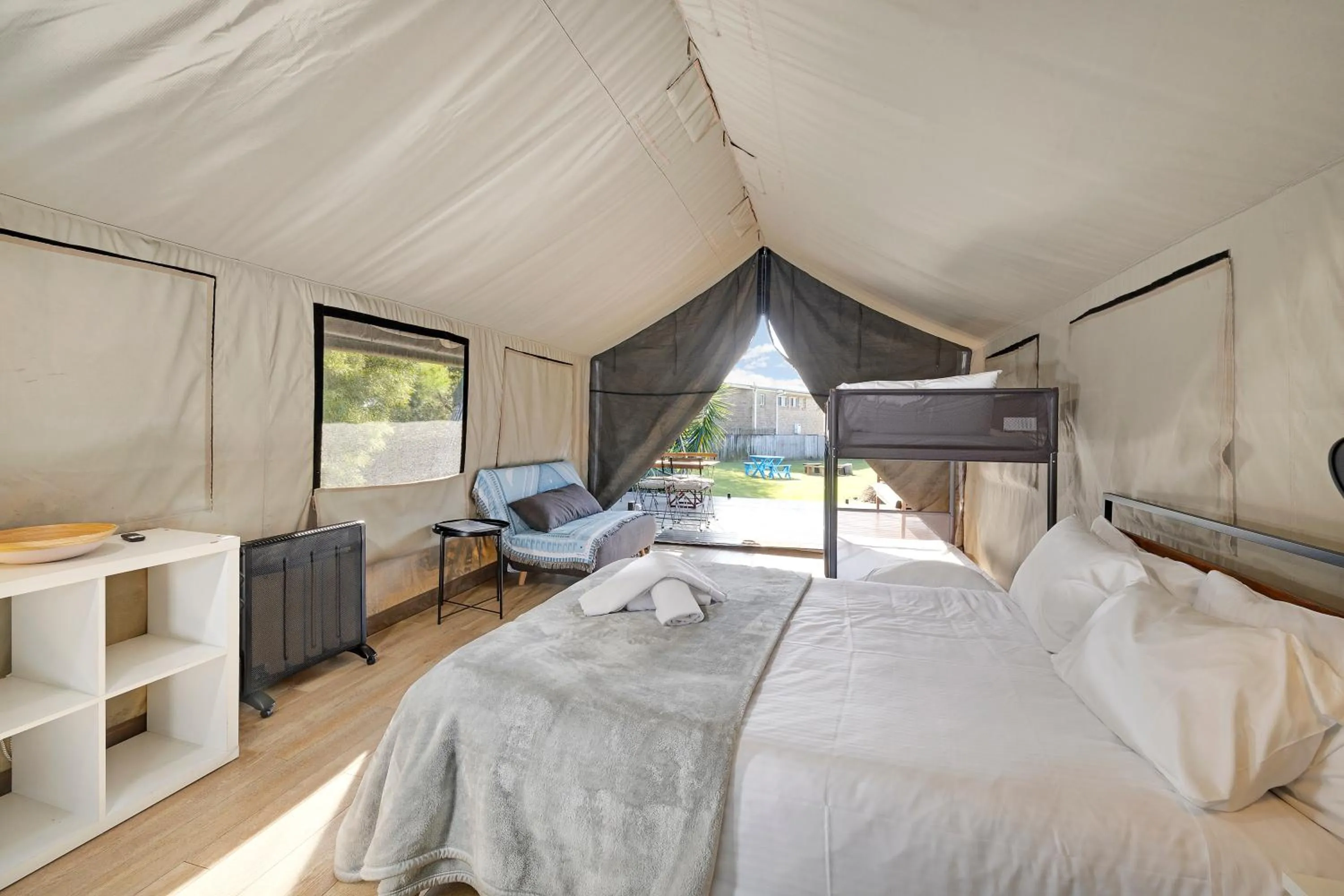 Bedroom, Bed in South Coast Retreat