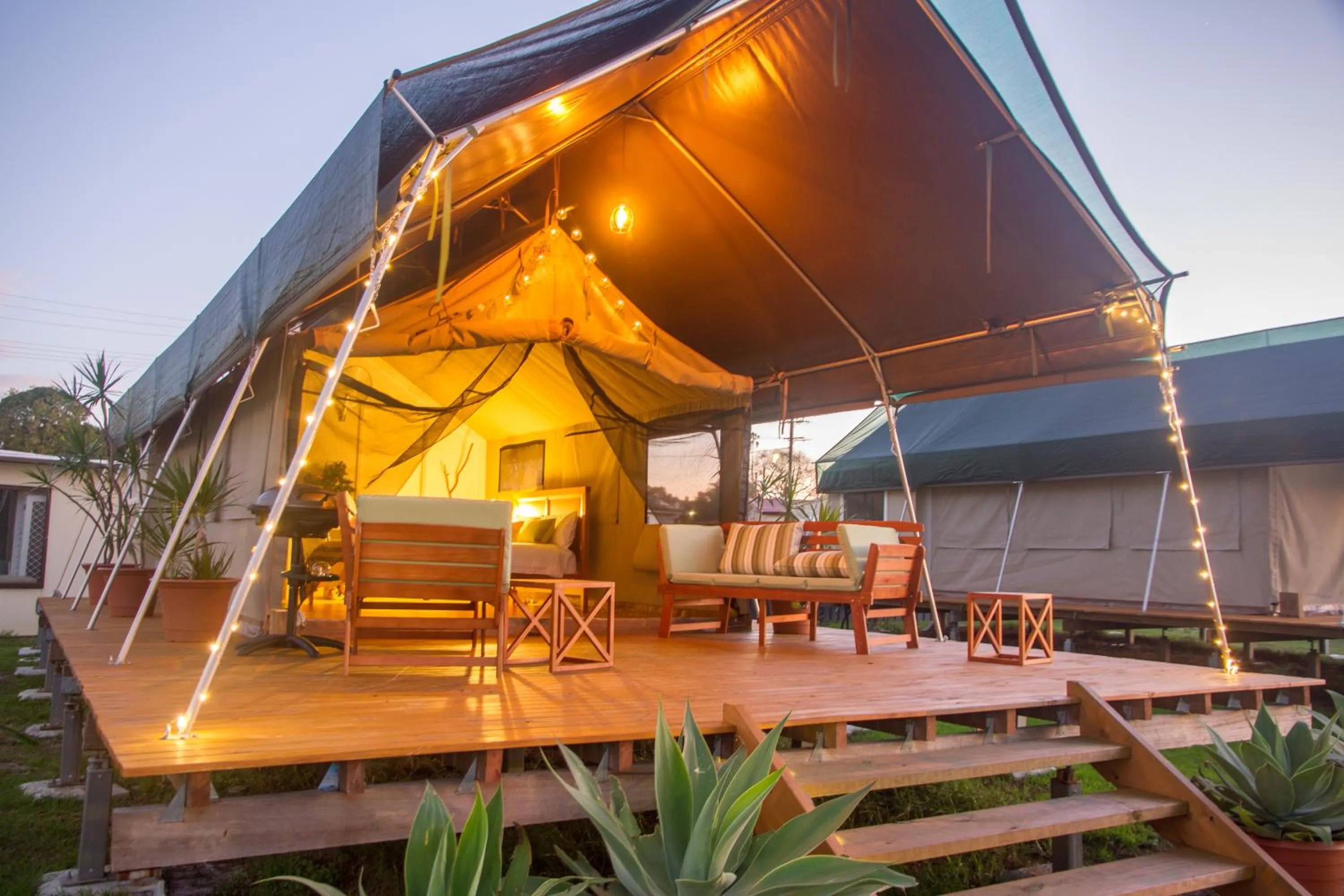 BBQ facilities in South Coast Retreat