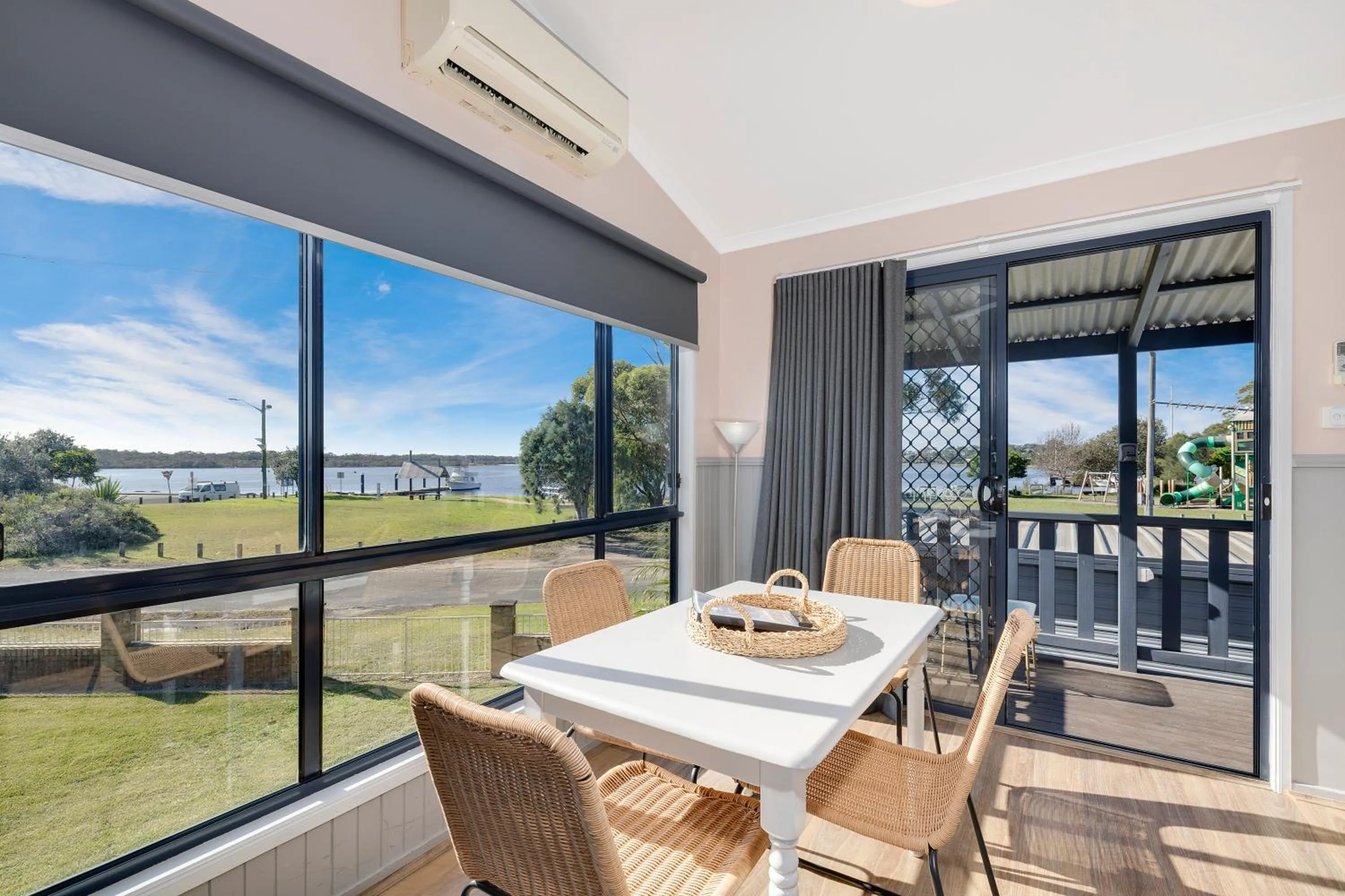 Dining area in South Coast Retreat