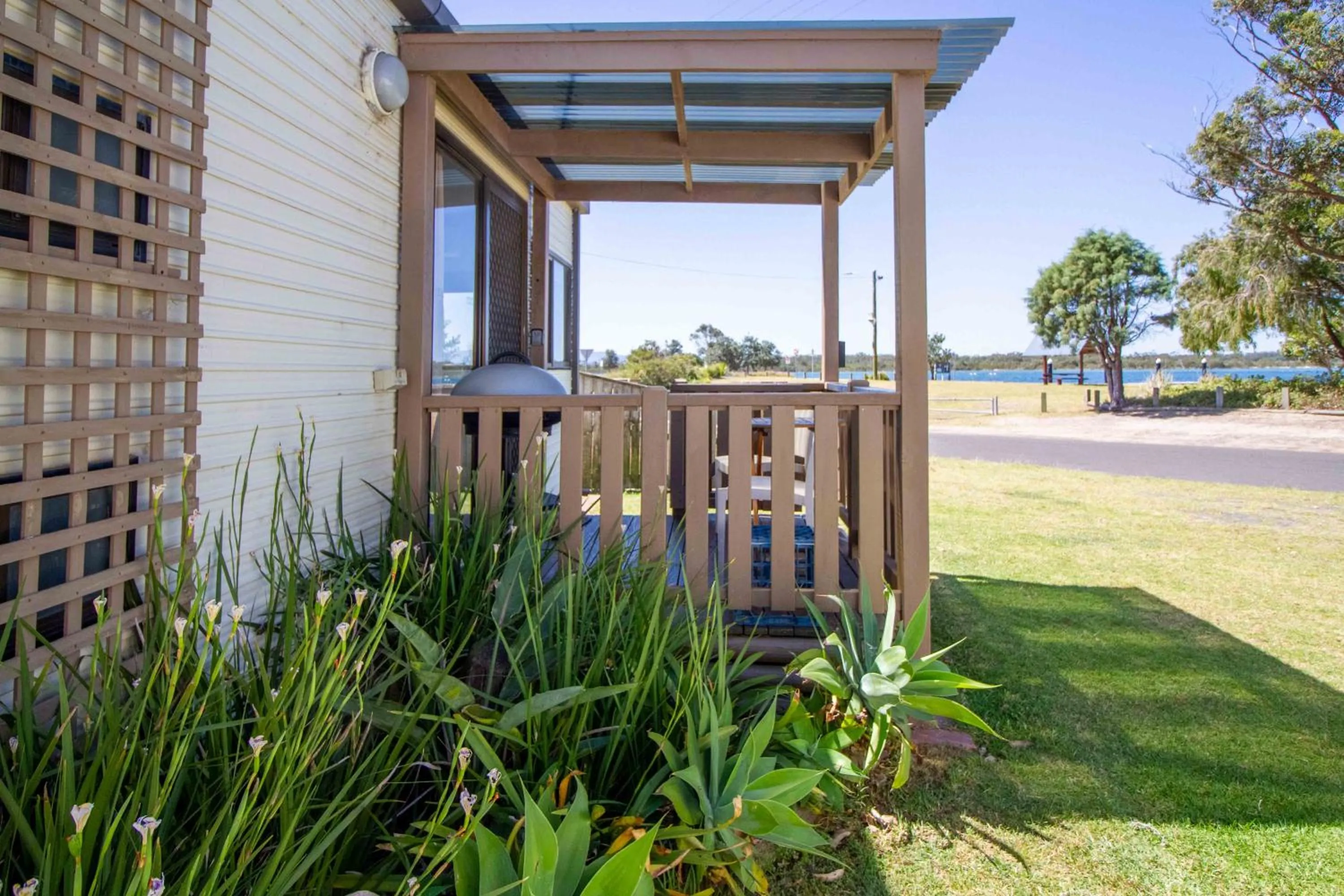 Patio in South Coast Retreat