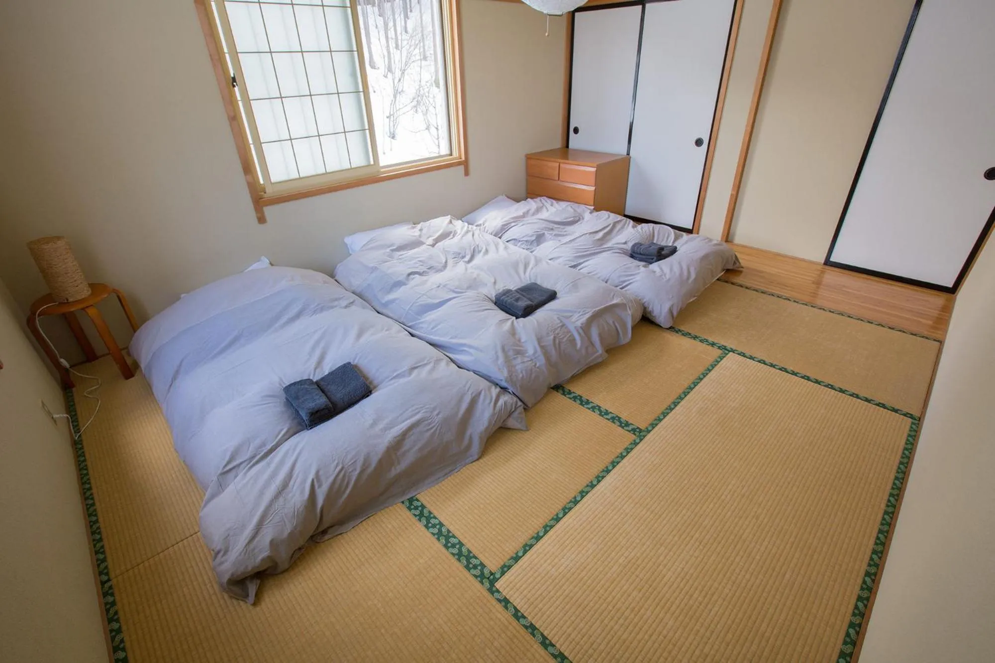 Bed in Nozawa House