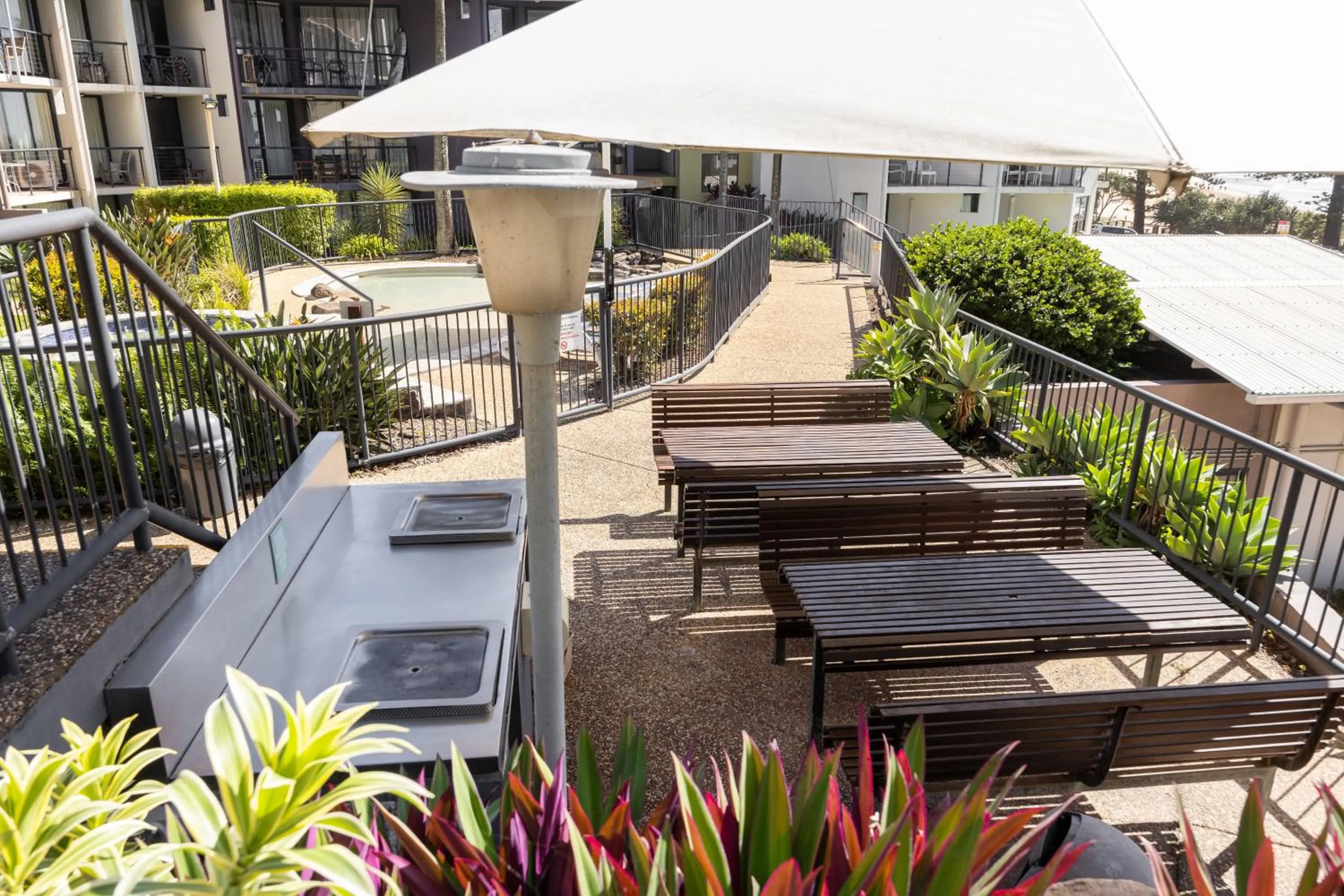 BBQ facilities in The Beach Retreat Coolum