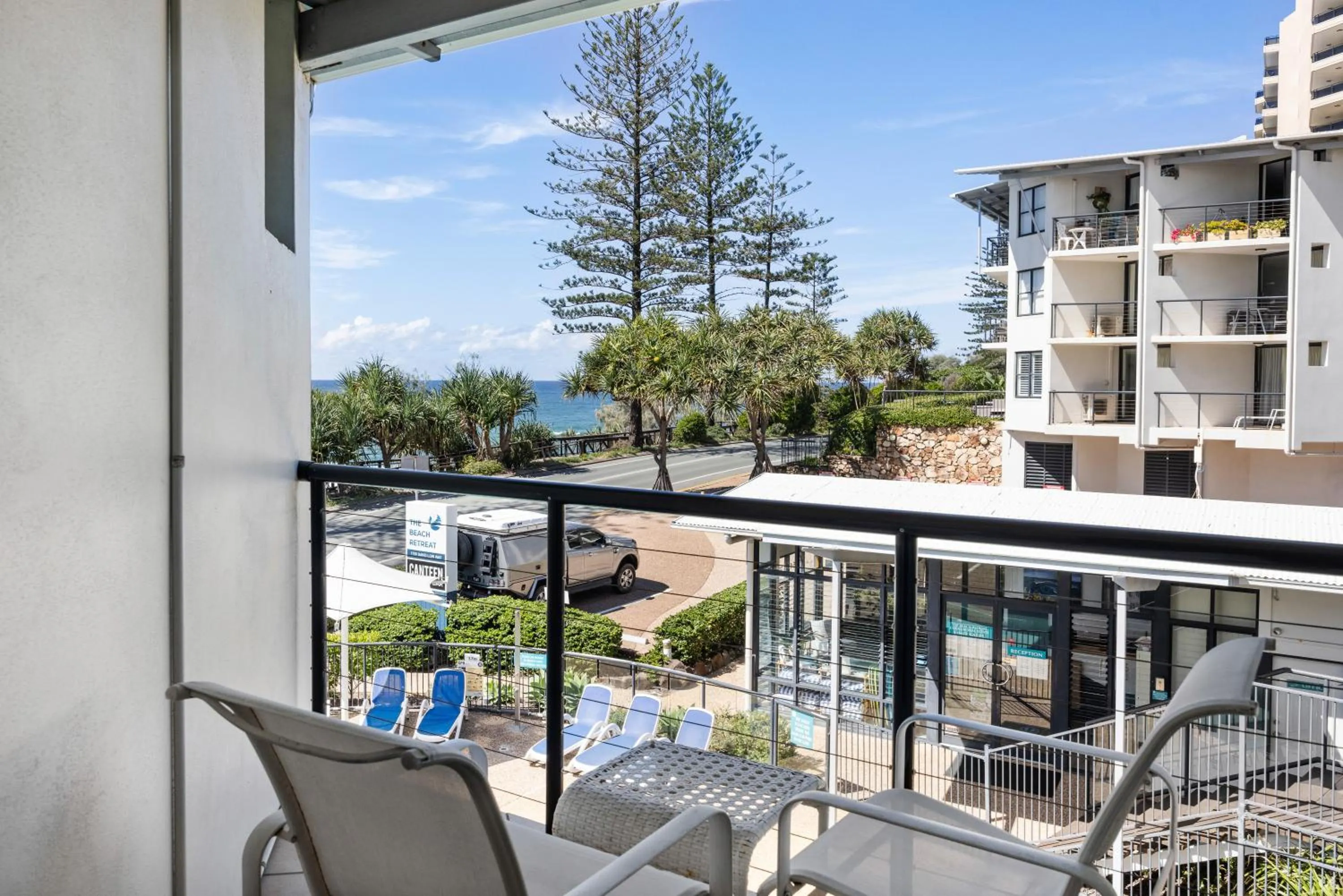 Patio in The Beach Retreat Coolum