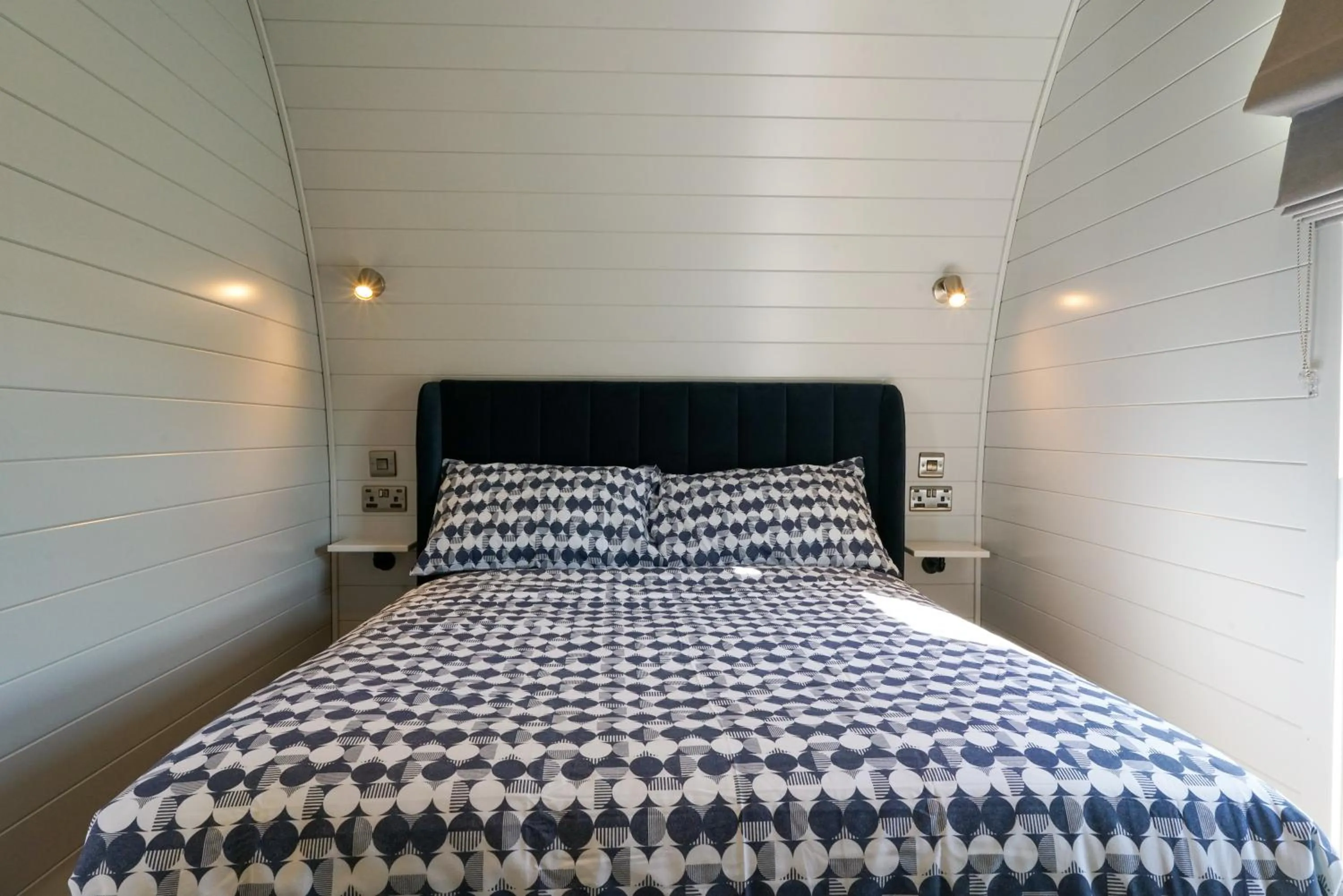 Bedroom, Bed in King's Lynn Caravan & Camping Park