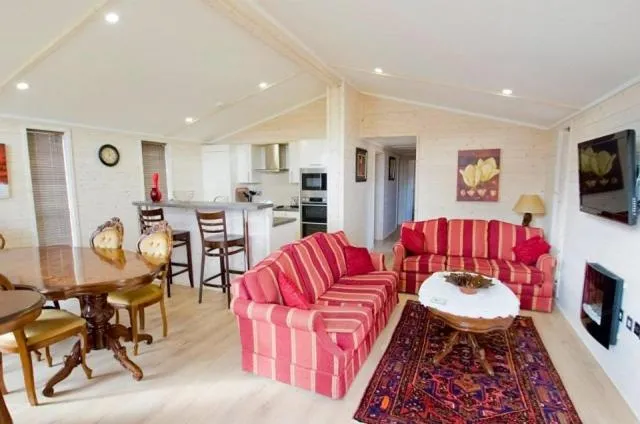 Living room in King's Lynn Caravan & Camping Park