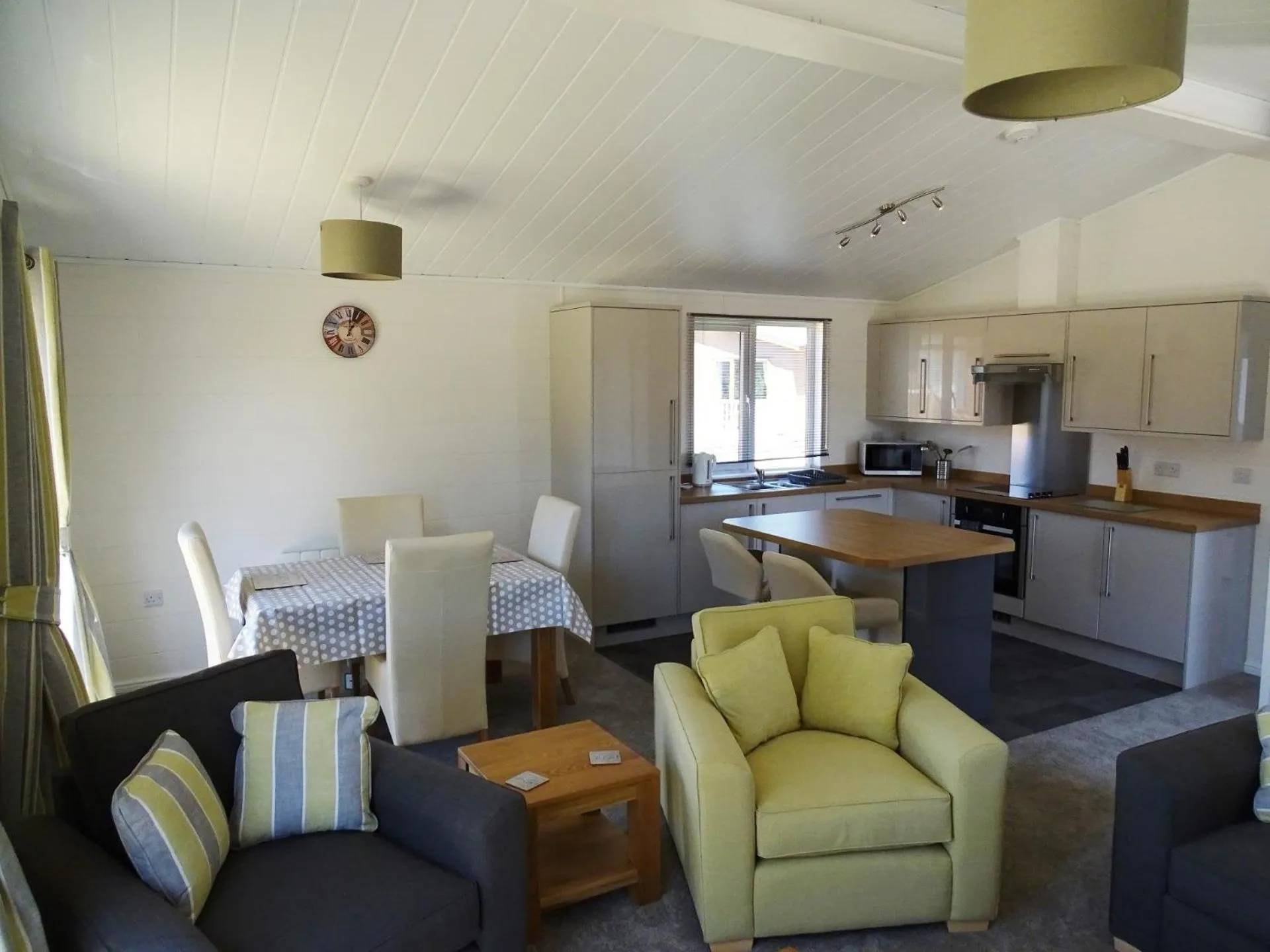 Kitchen or kitchenette in King's Lynn Caravan & Camping Park