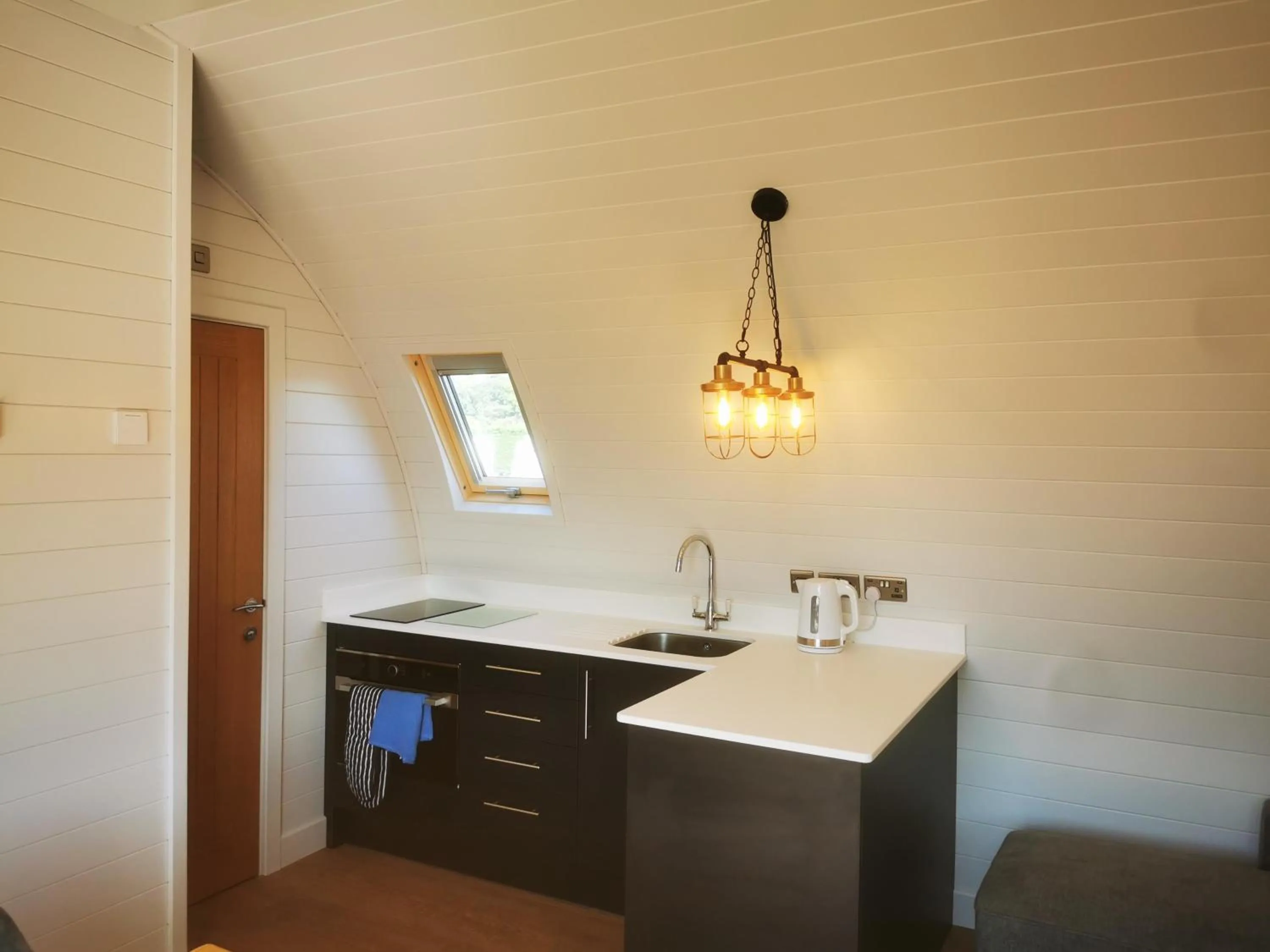 Kitchen or kitchenette in King's Lynn Caravan & Camping Park