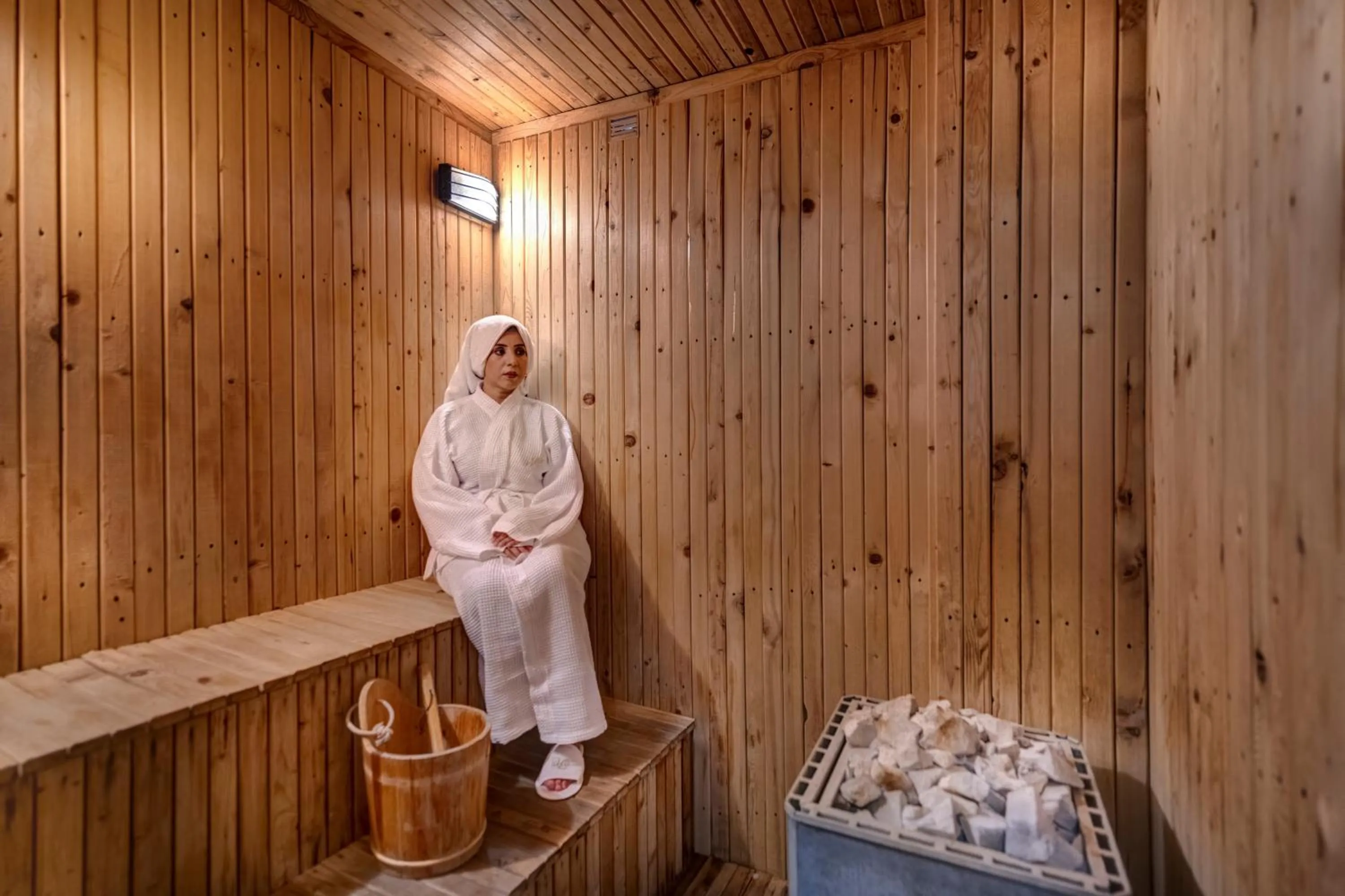 Sauna in Pearl Continental Hotel, Rawalpindi