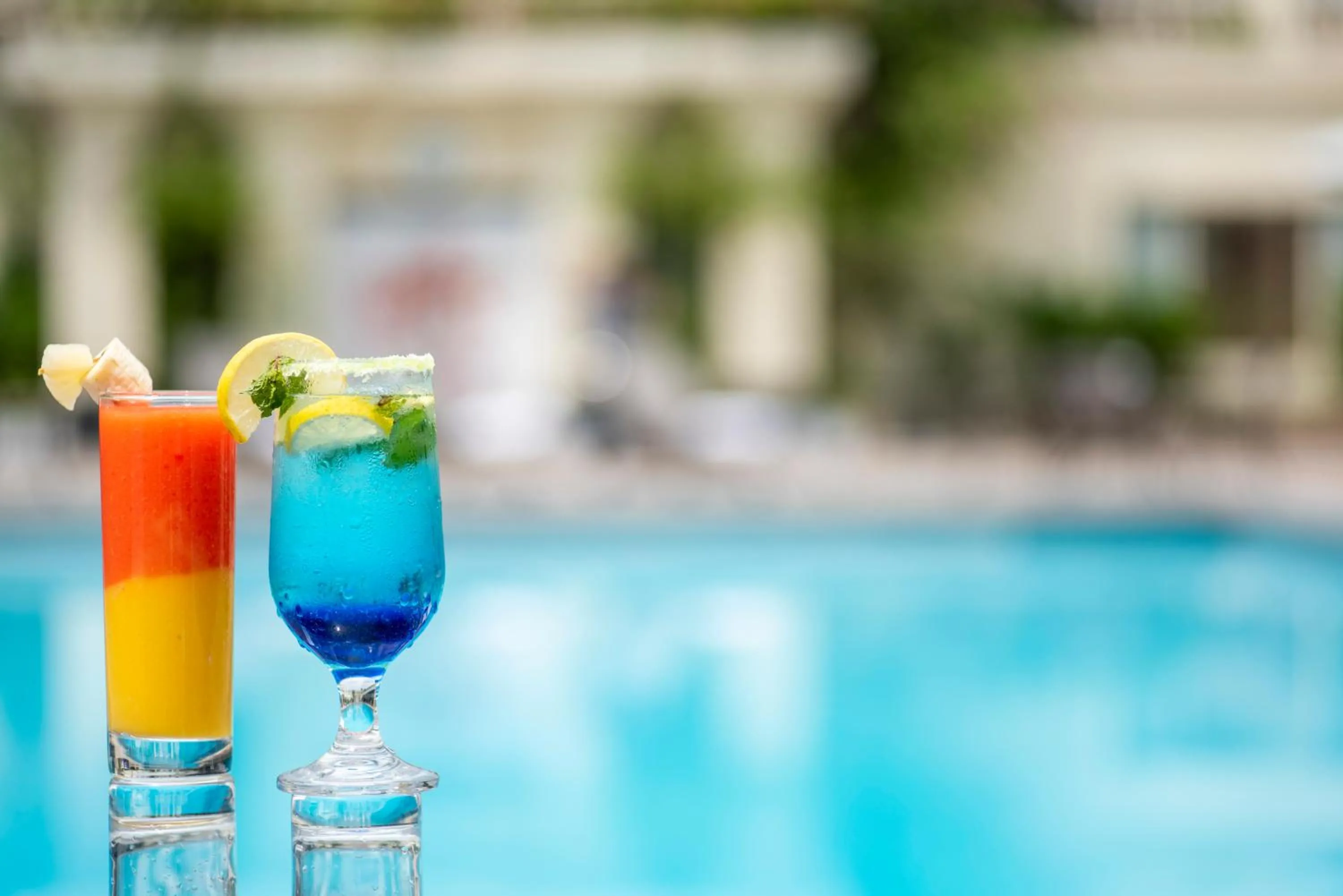 Pool view in Pearl Continental Hotel, Rawalpindi