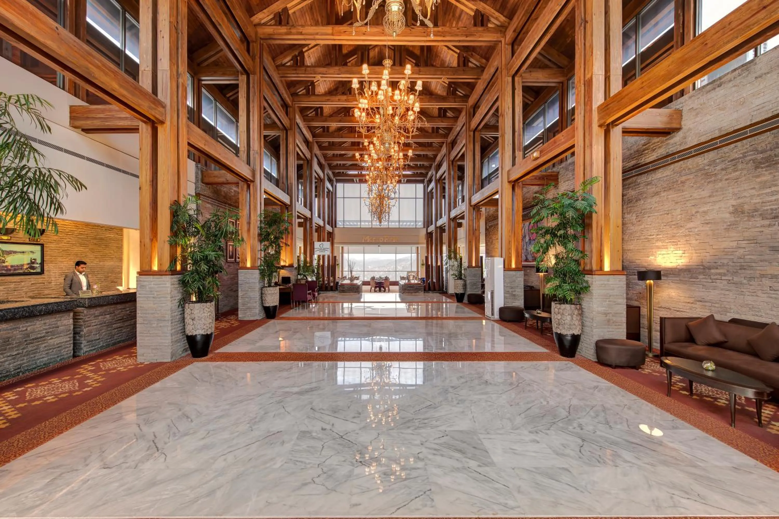 Lobby or reception in Pearl Continental Hotel, Muzaffarabad