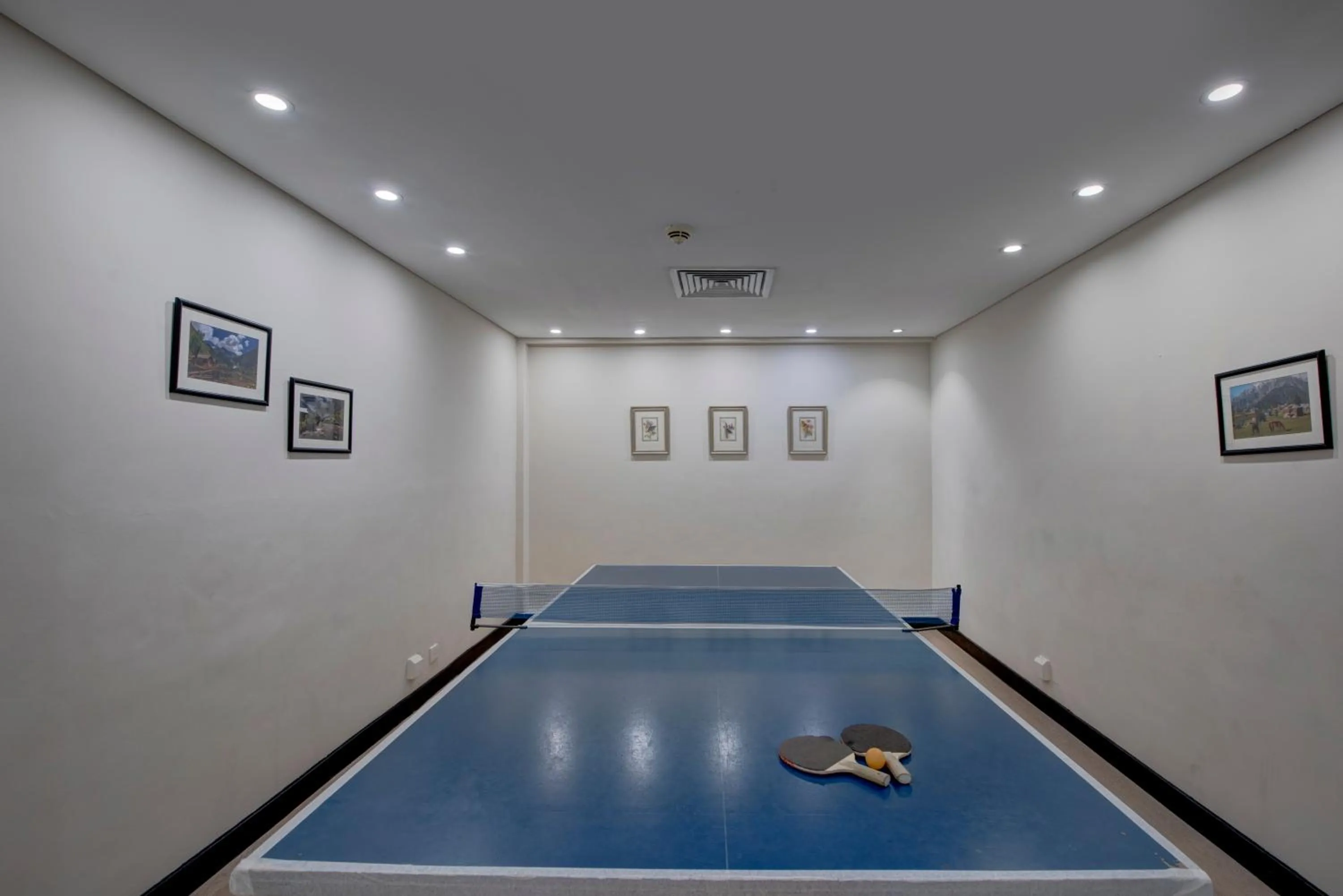 Table tennis in Pearl Continental Hotel, Muzaffarabad