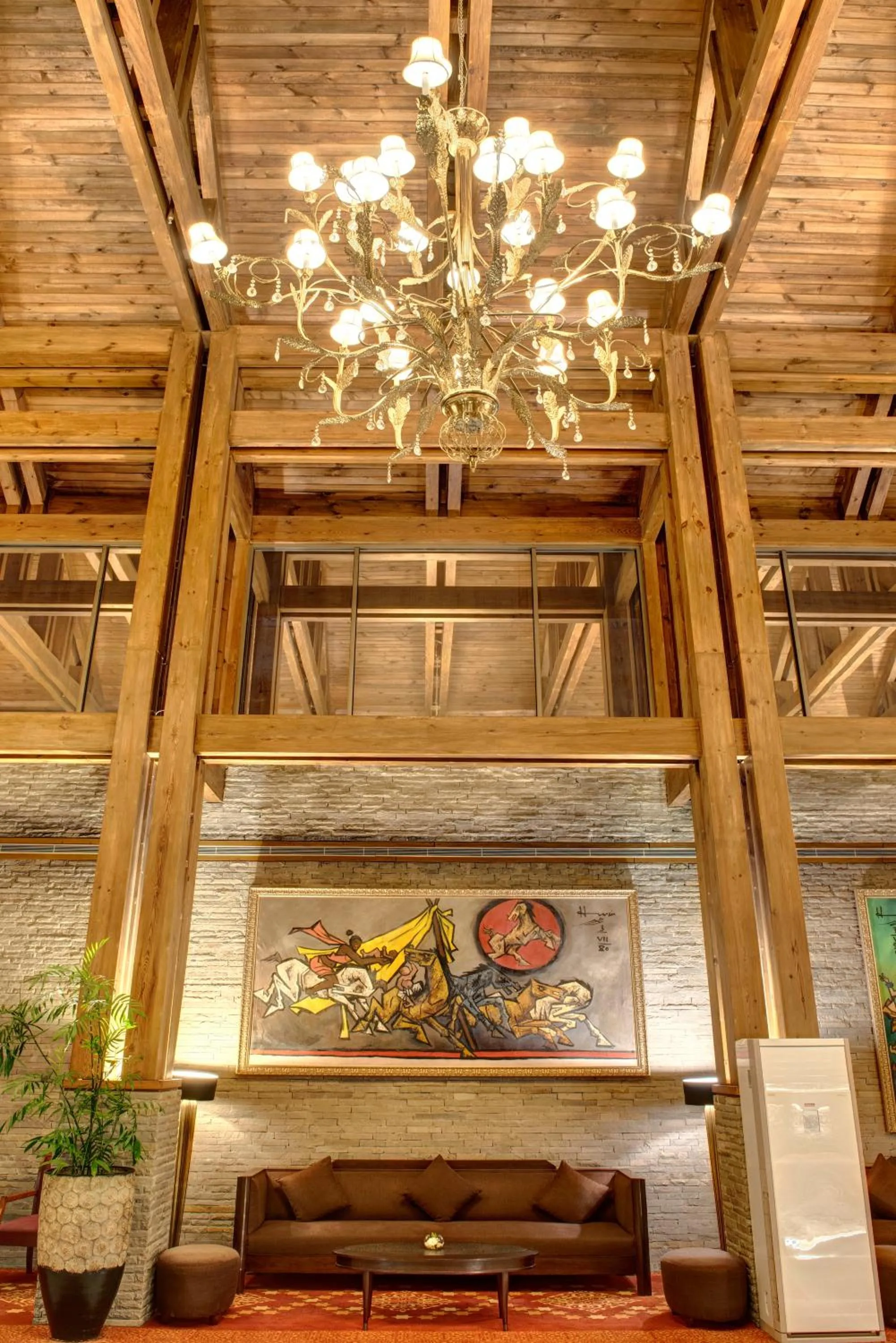 Lobby or reception in Pearl Continental Hotel, Muzaffarabad