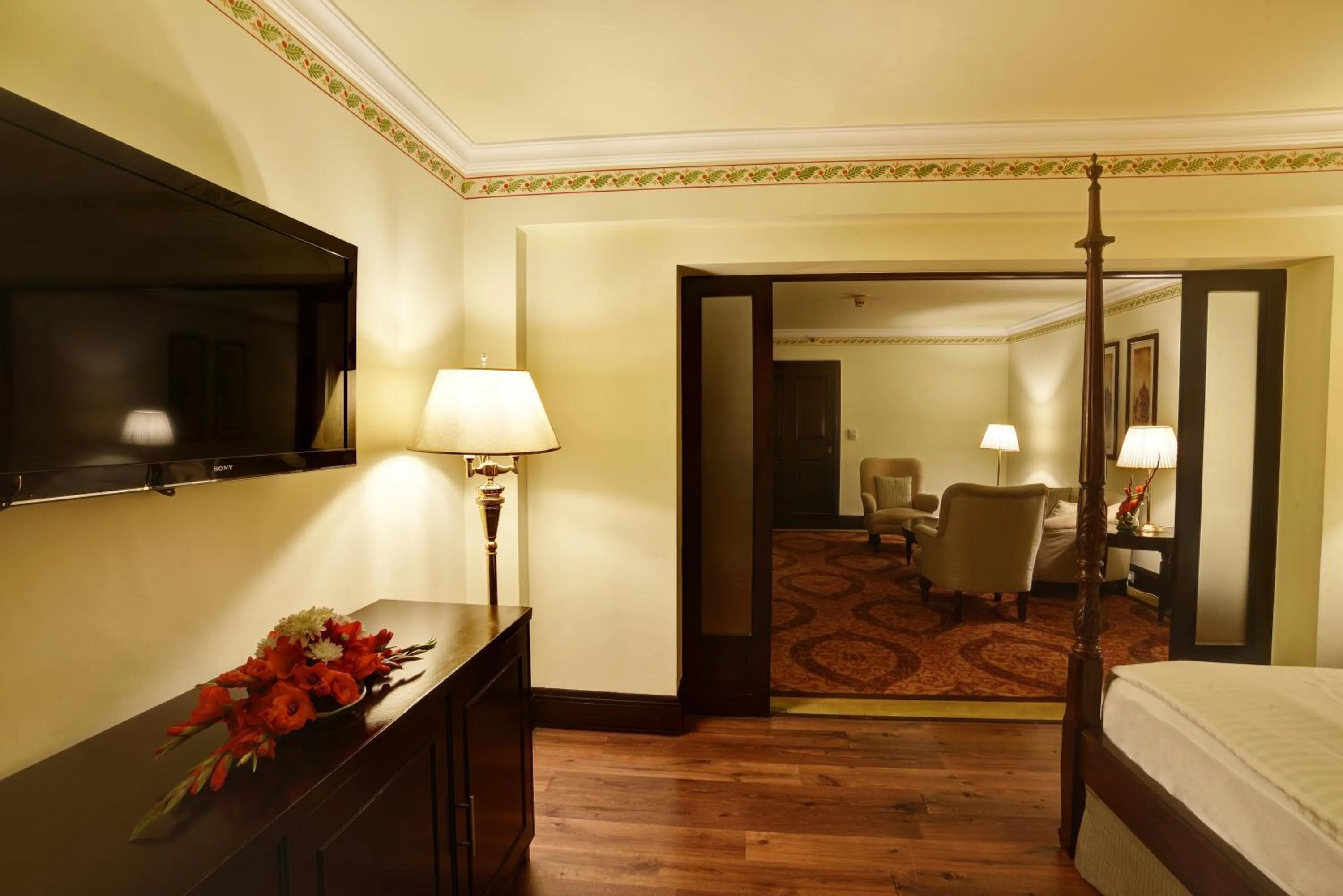 Seating area, Bed in Pearl Continental Hotel, Lahore