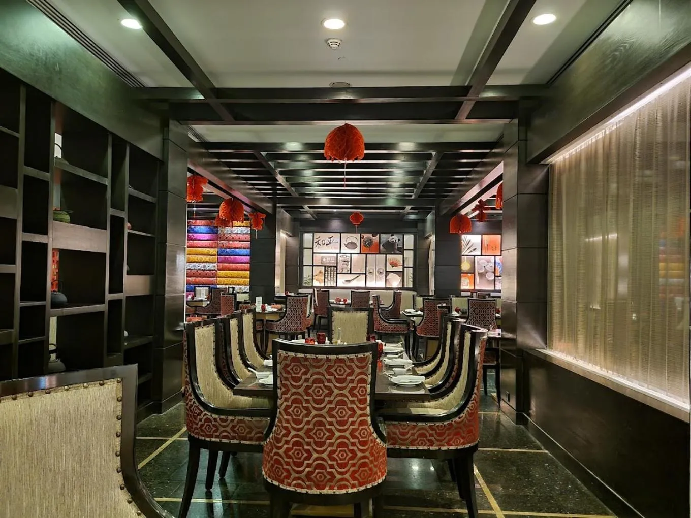 Seating area in Pearl Continental Hotel, Lahore