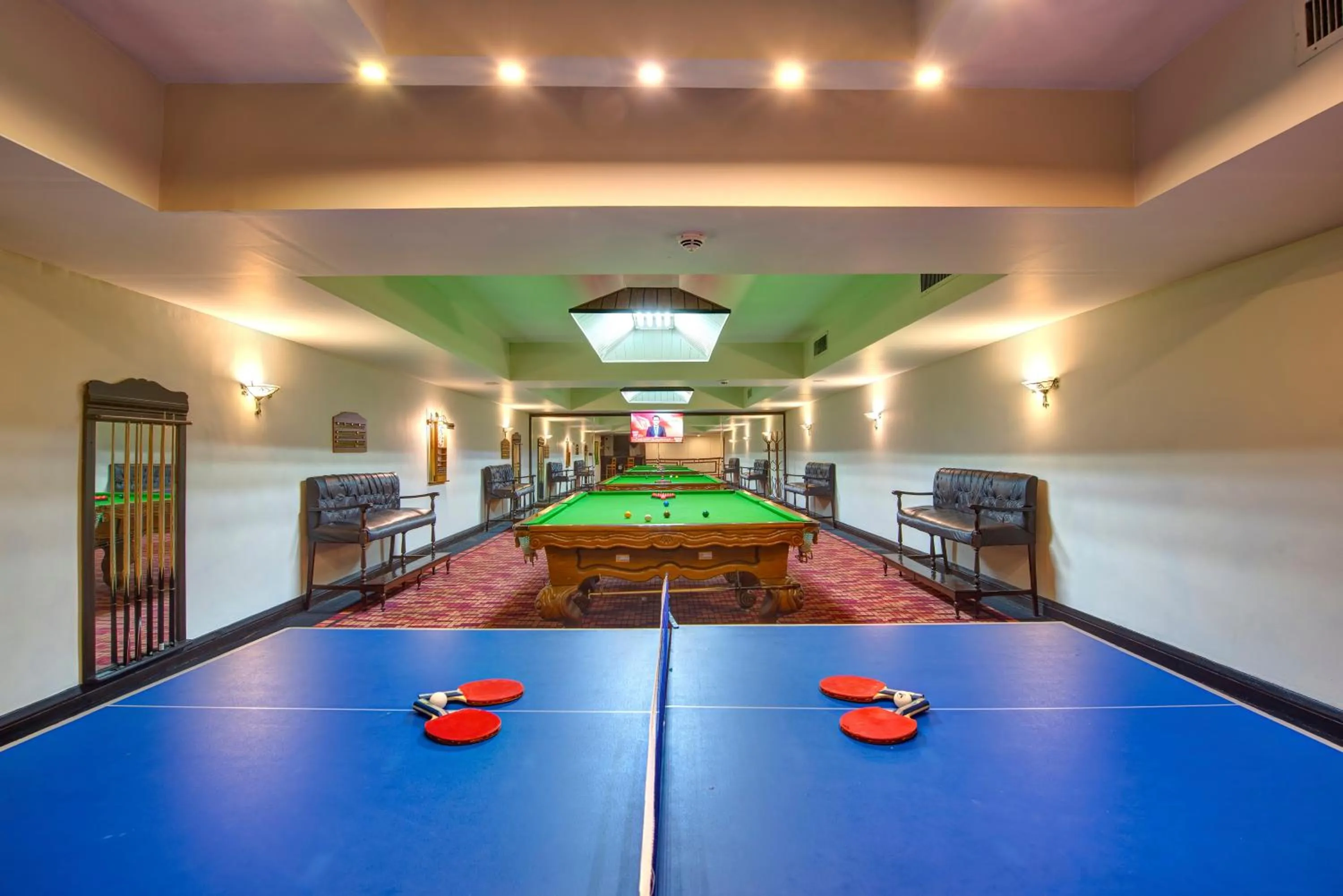 Table tennis in Pearl Continental Hotel, Bhurban